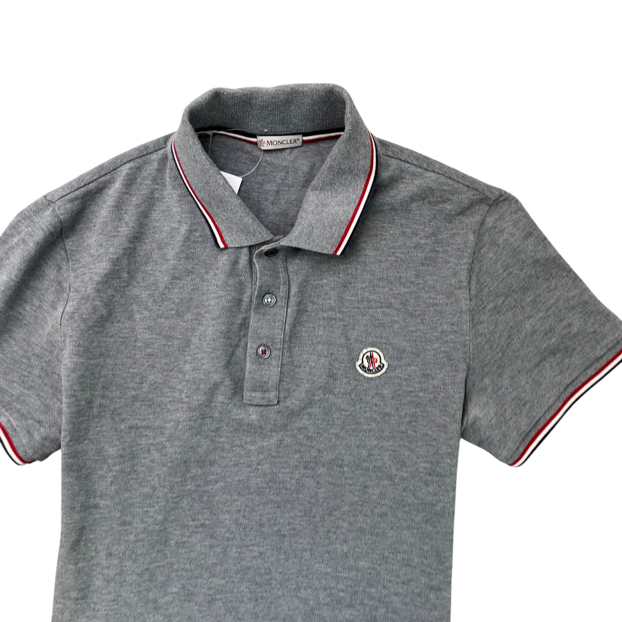 Men's Maglia Polo Shirt Grey Size M