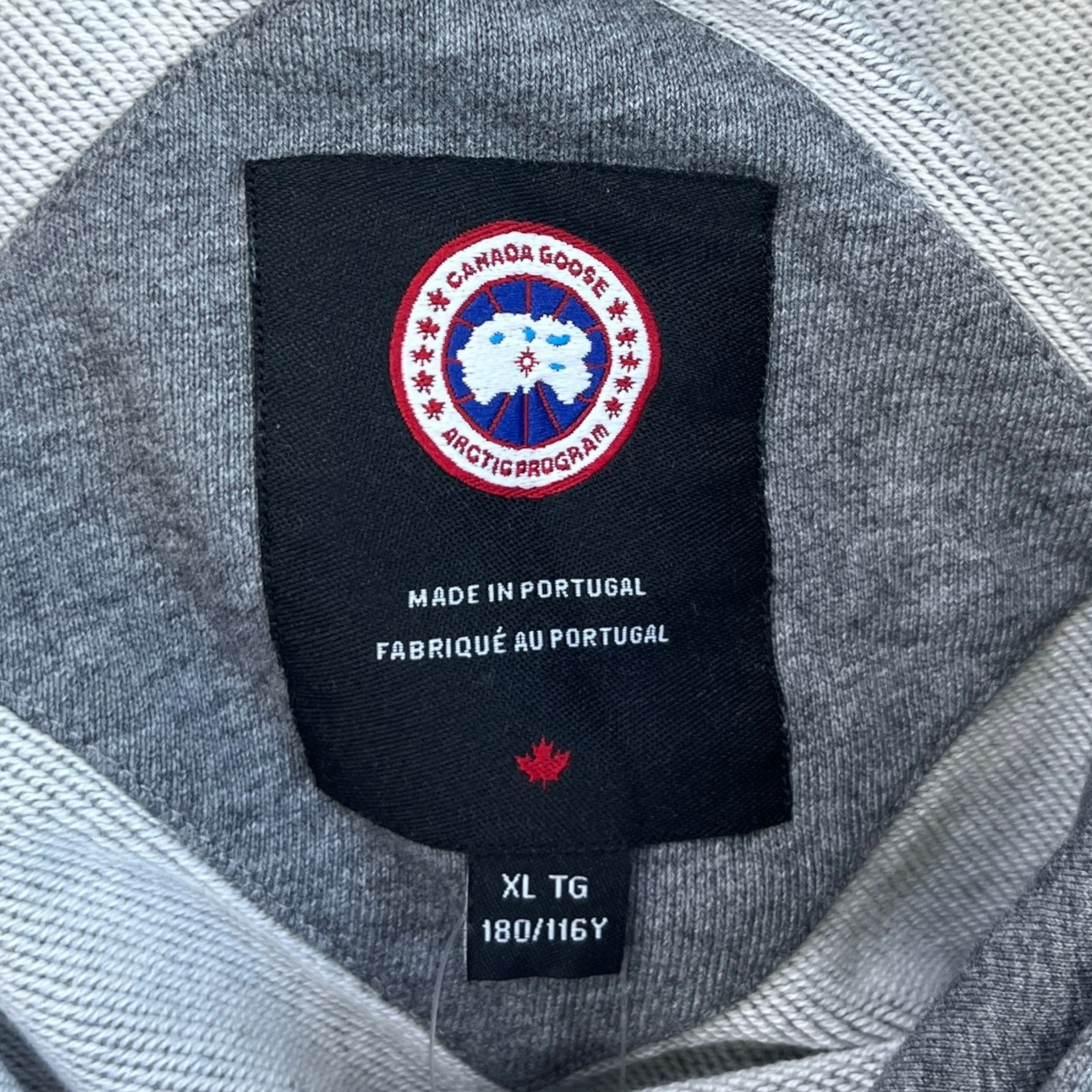 Men's Huron Hoodie Grey Size XL