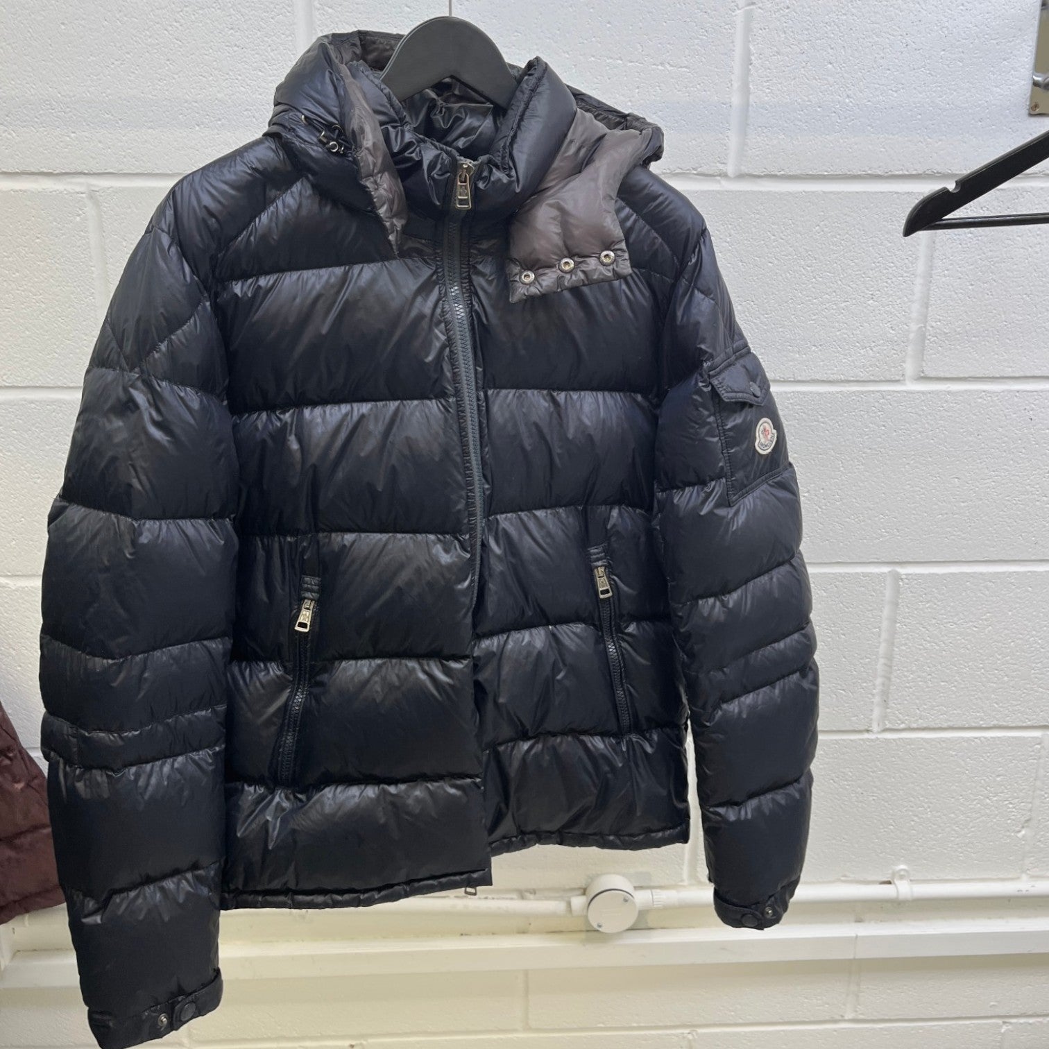 Men's Zin Down Jacket Navy Size 3 / L