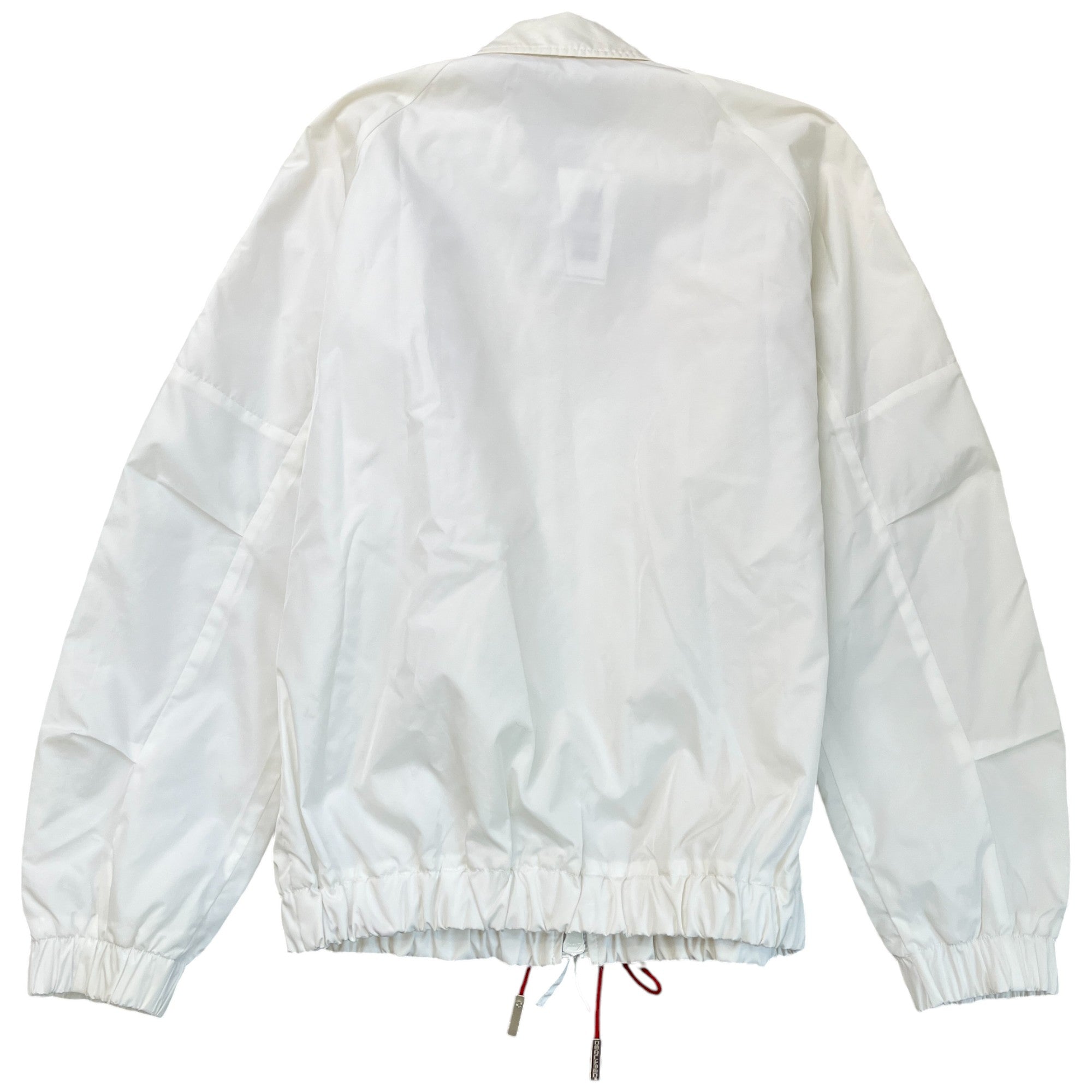 Men's Embroidered Logo Jacket White Size IT 46 / S