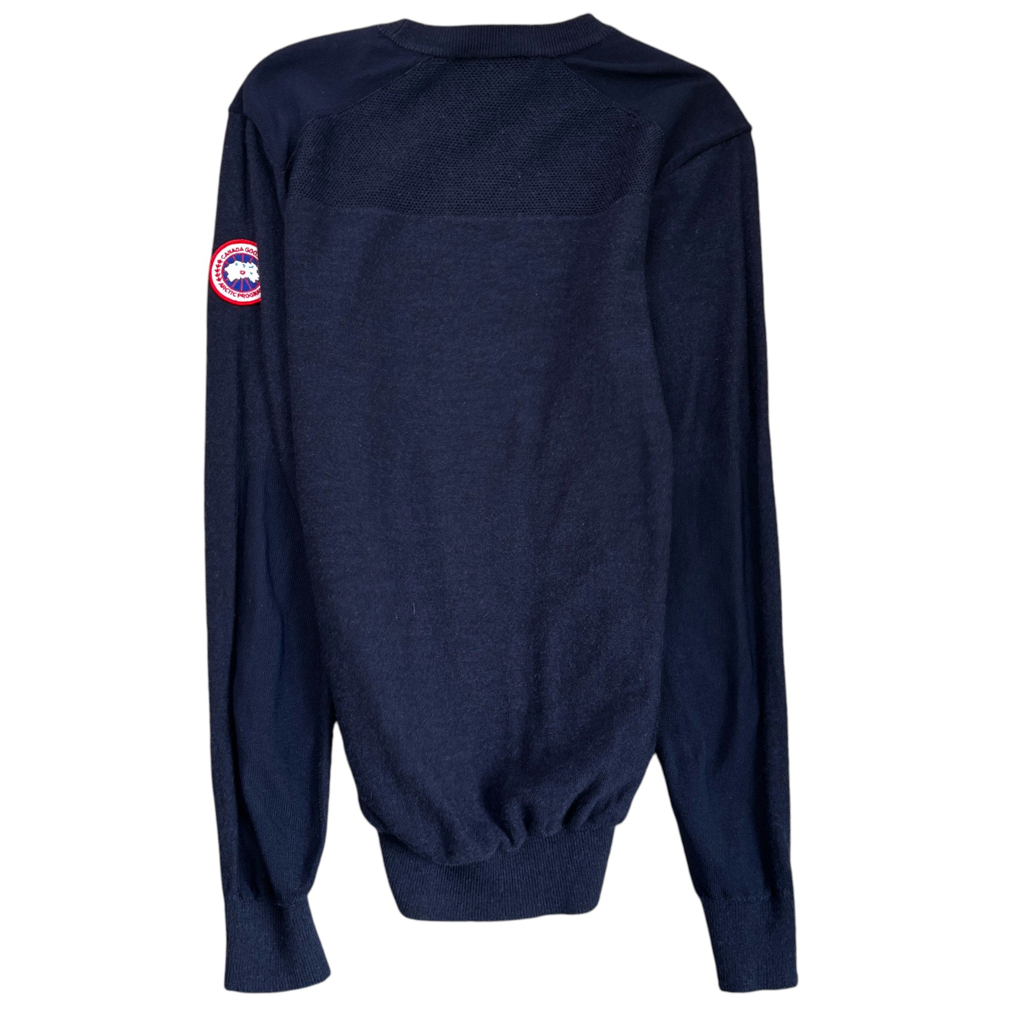 Men's Dartmouth Crew Neck Jumper Navy Size S