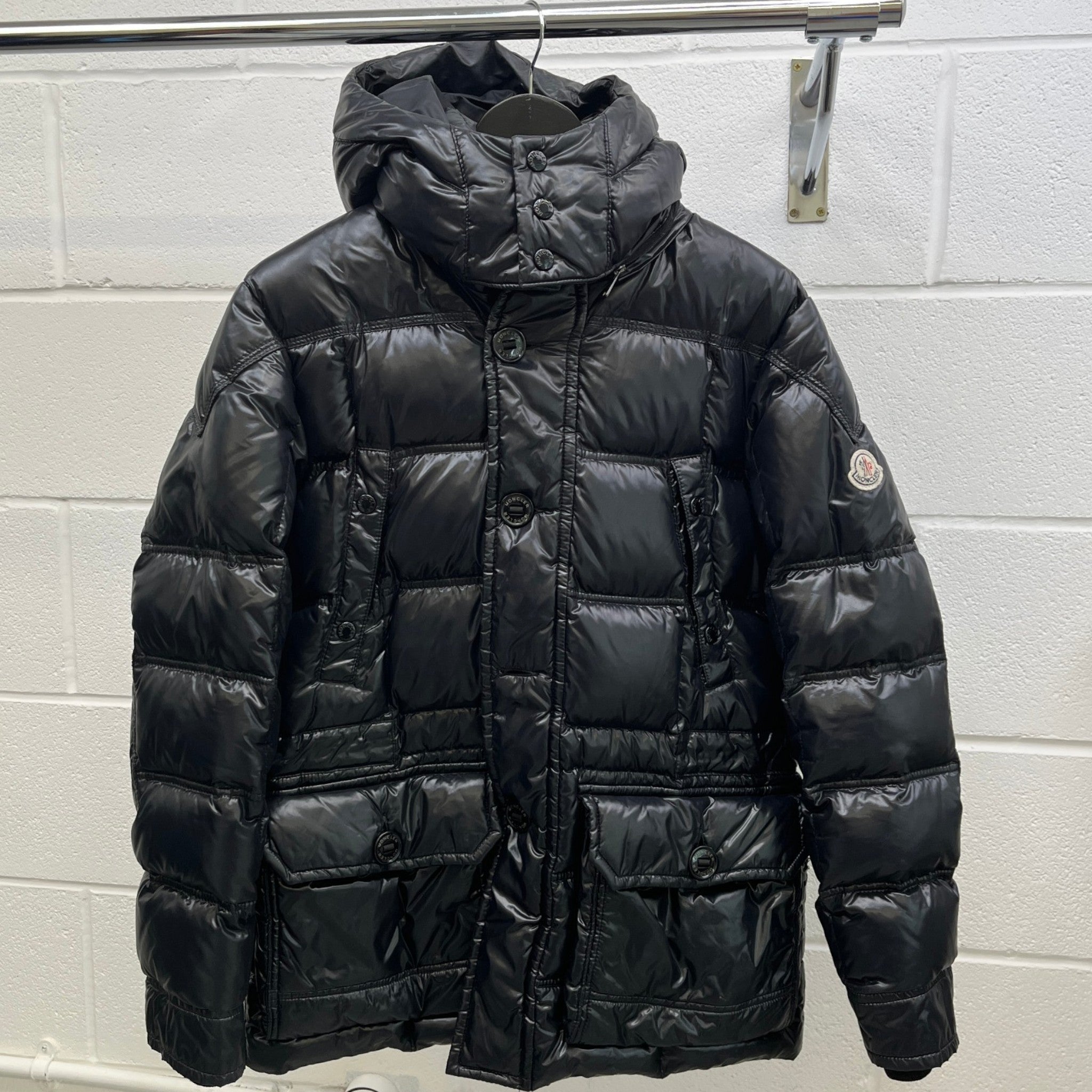 Women's Vintage Sauterne Down Jacket Black Size 1 / UK 10