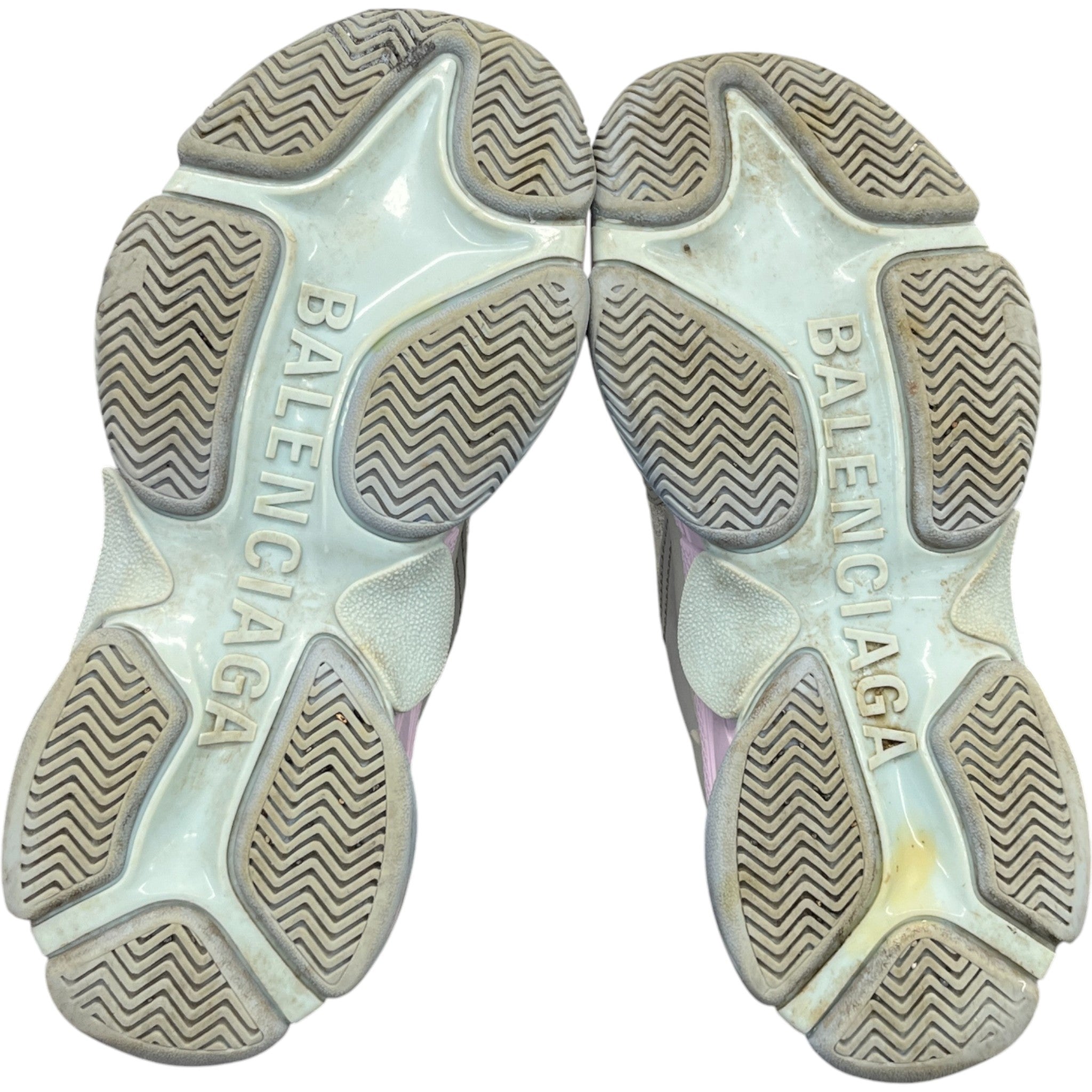 Women's Triple S Low Trainers Grey Size EU 39 / UK 6