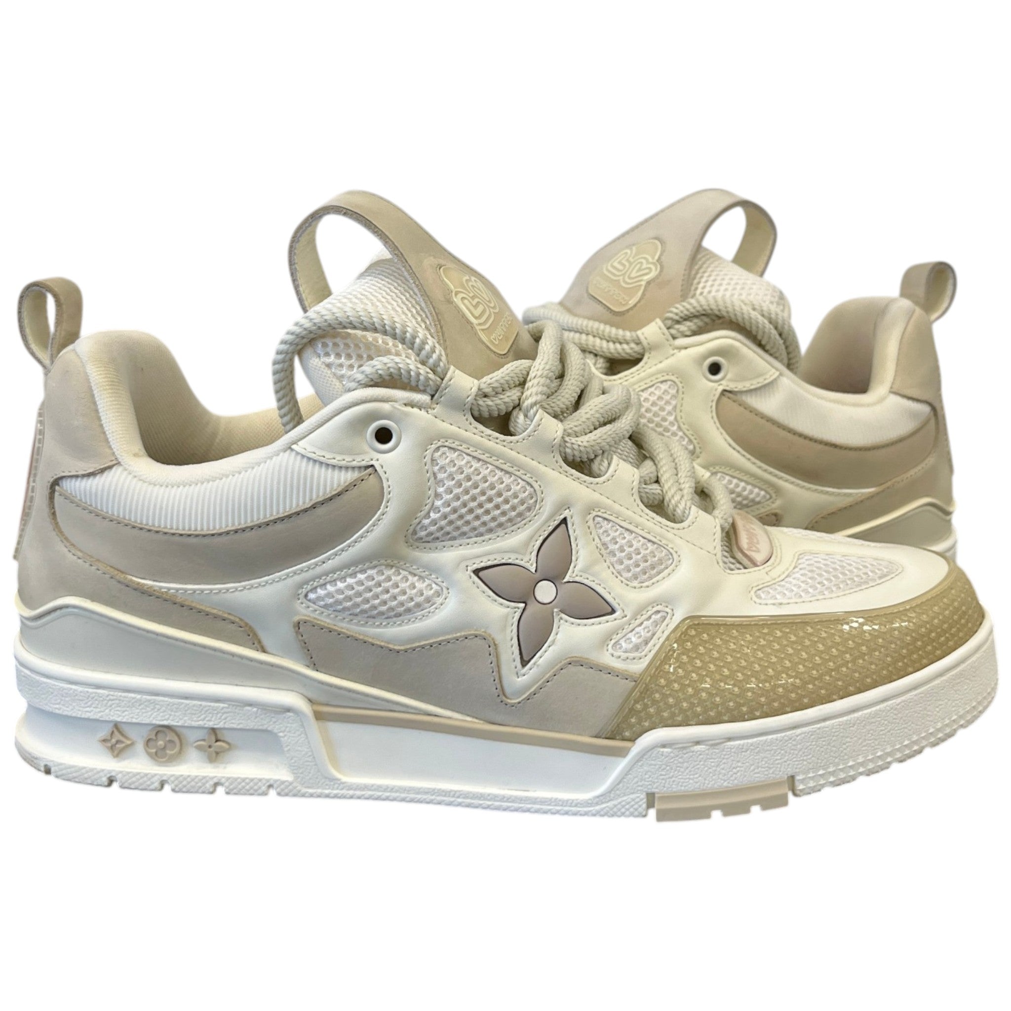 Men's Skate Low Trainers Beige Size EU 44 / UK 10