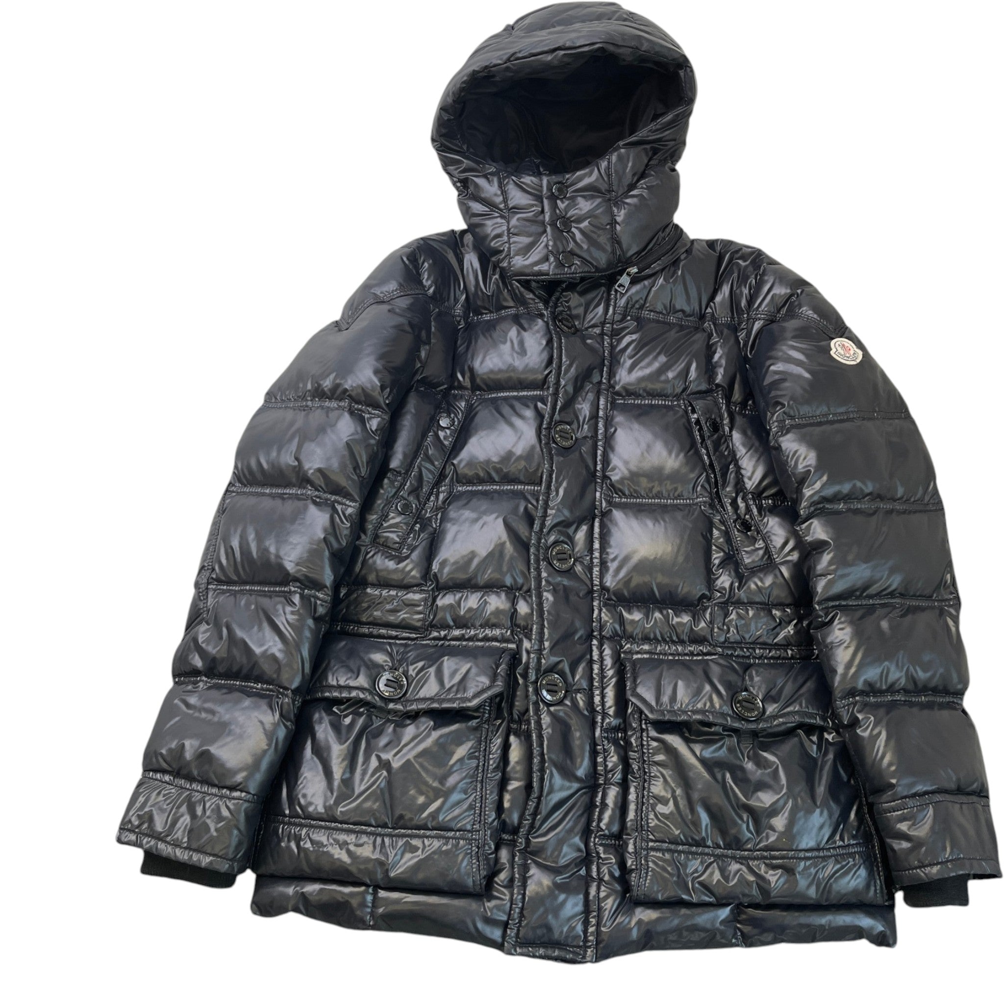 Women's Vintage Sauterne Down Jacket Black Size 1 / UK 10