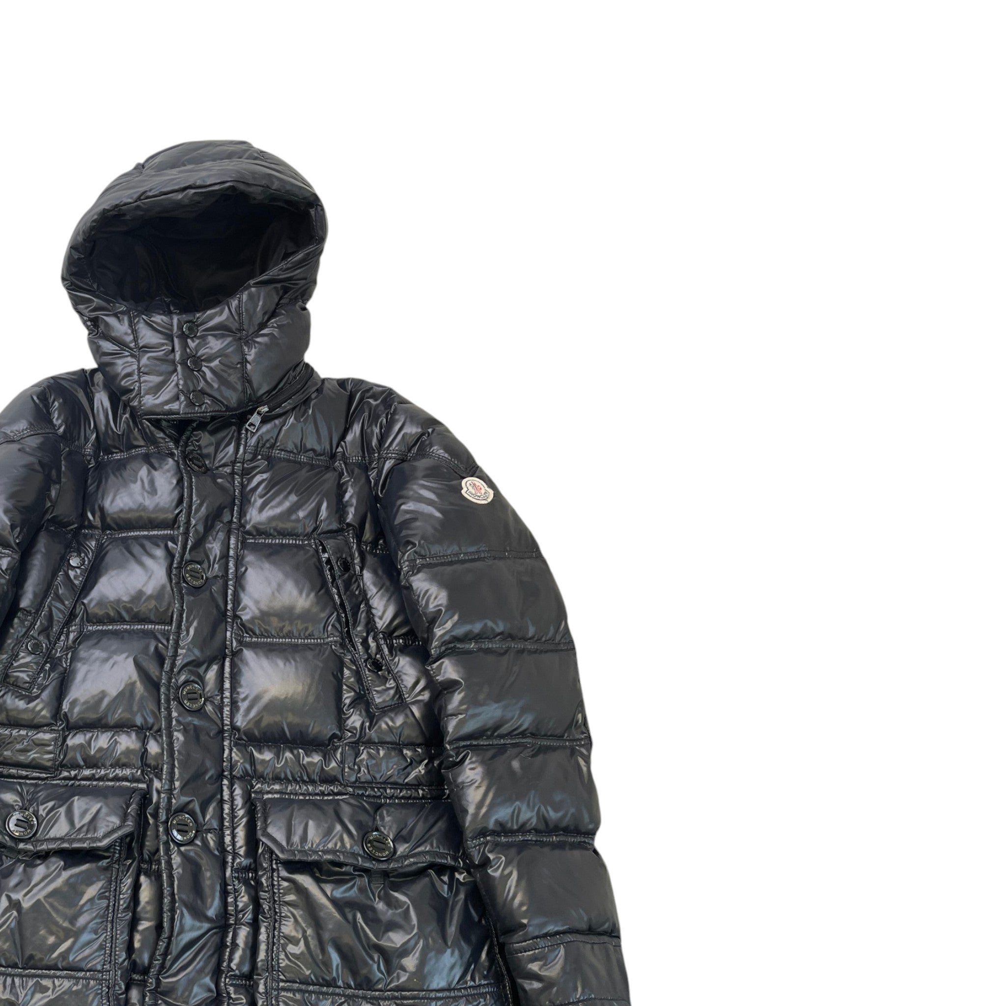 Women's Vintage Sauterne Down Jacket Black Size 1 / UK 10