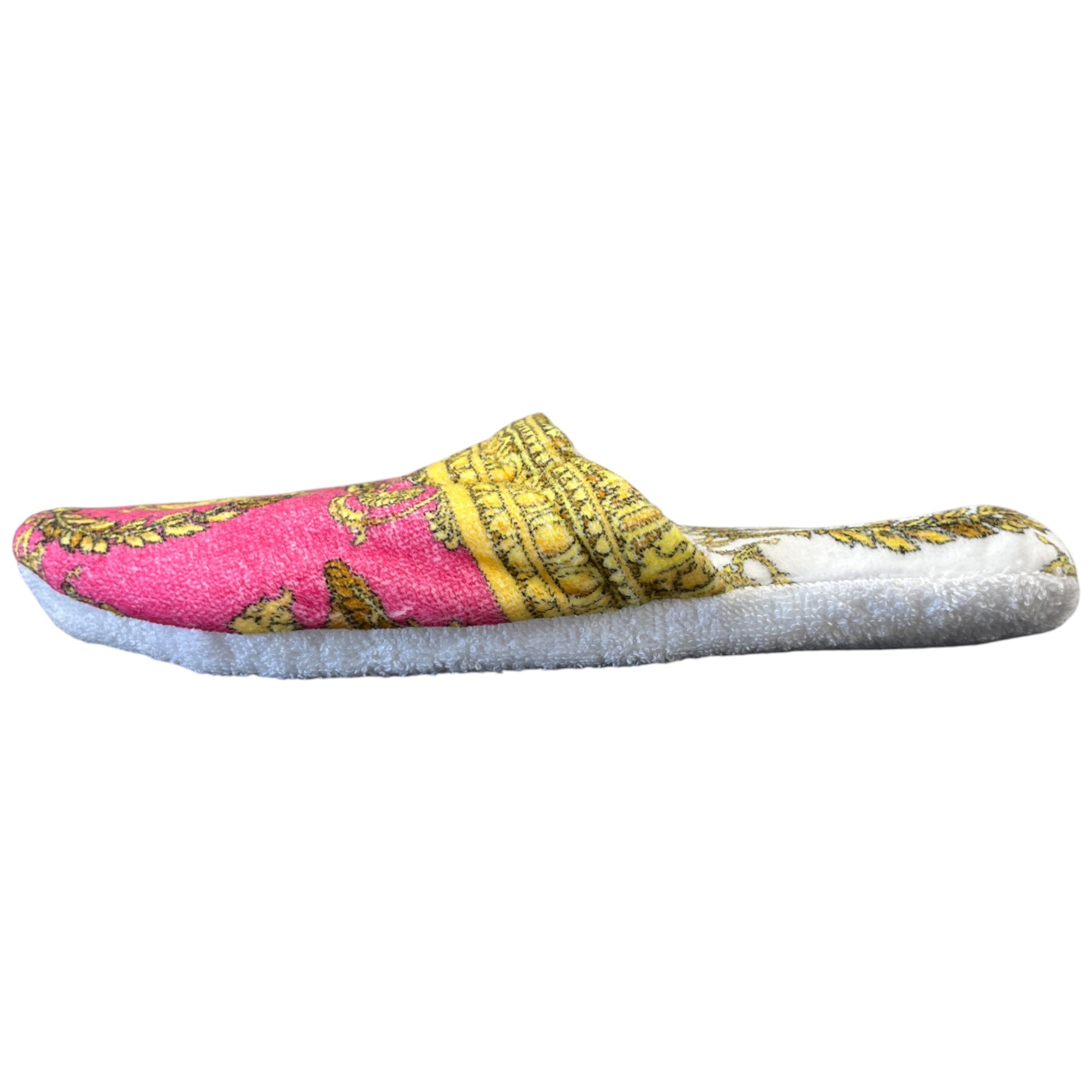 Women's Medusa Renaissance Print Slippers Pink Size EU 40 / UK 7