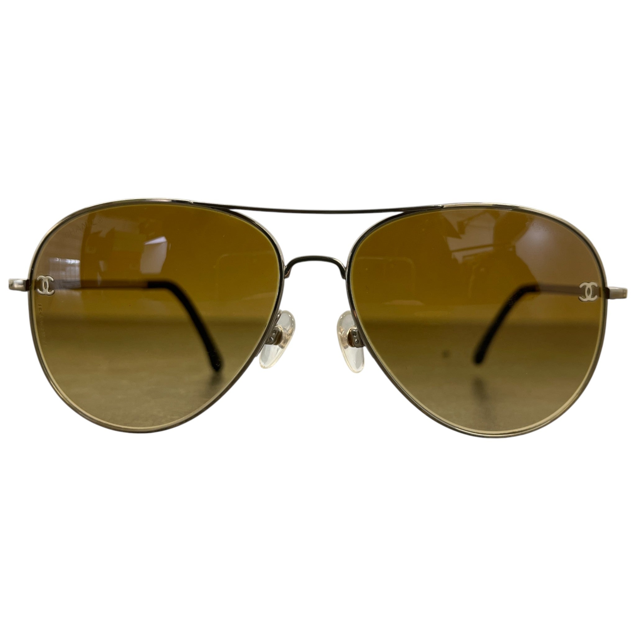 Women's Pilot Sunglasses Brown