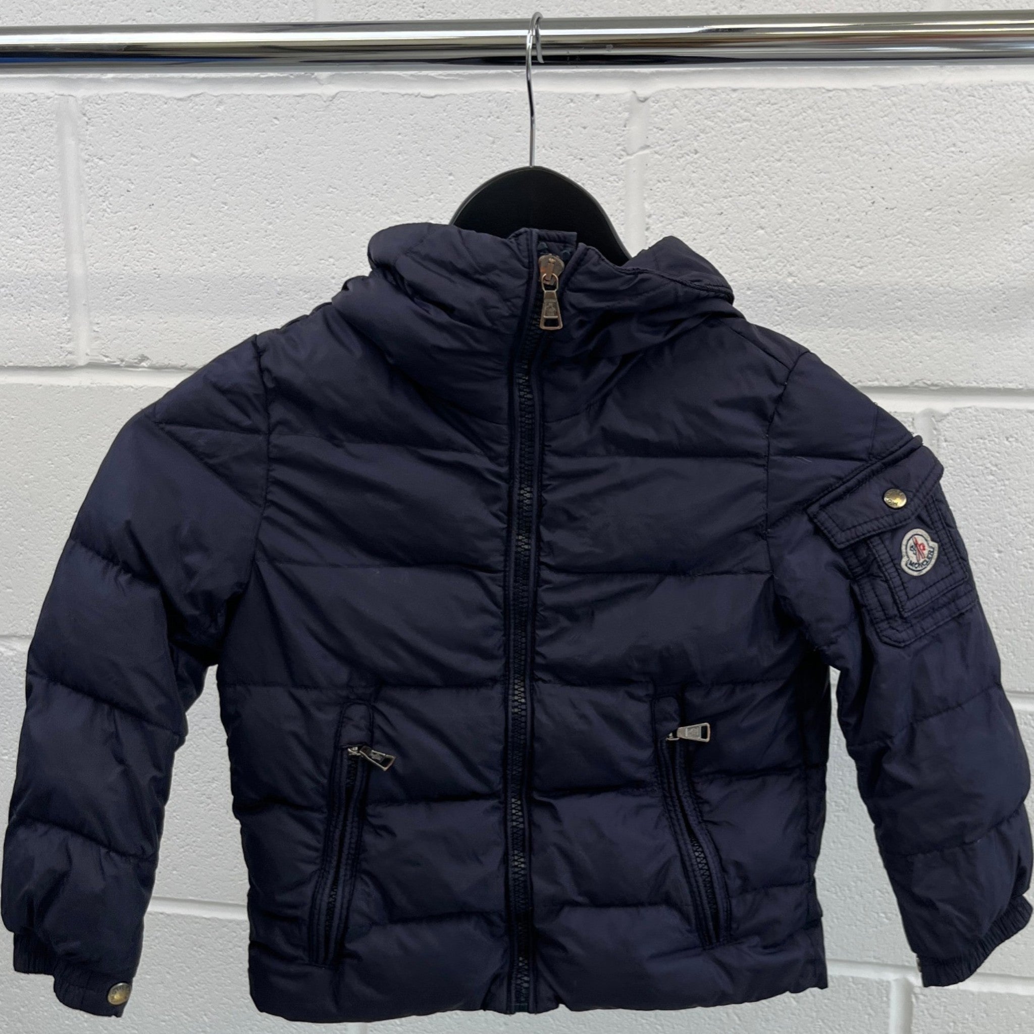 Men's Boys Age 4 Byron Down Jacket Navy Size XXS