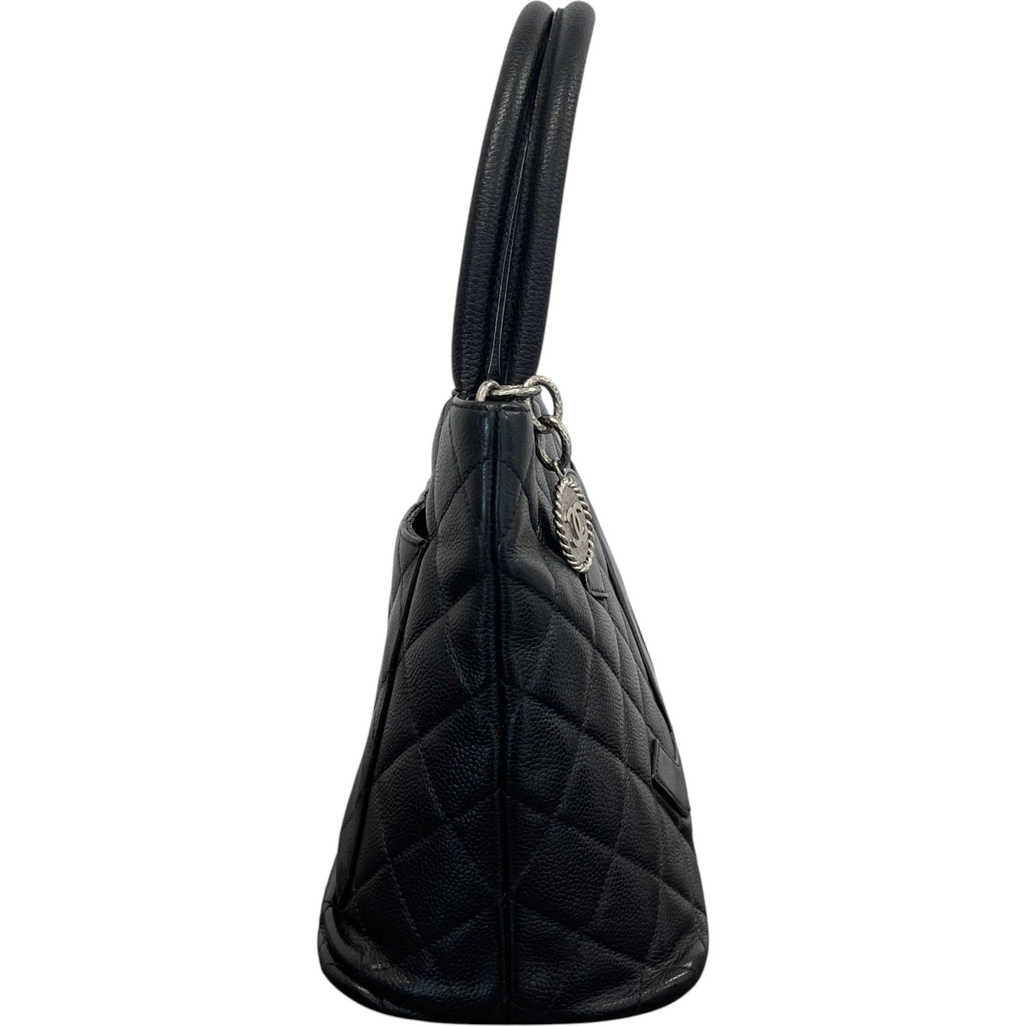 Women's Medallion Tote Bag Black