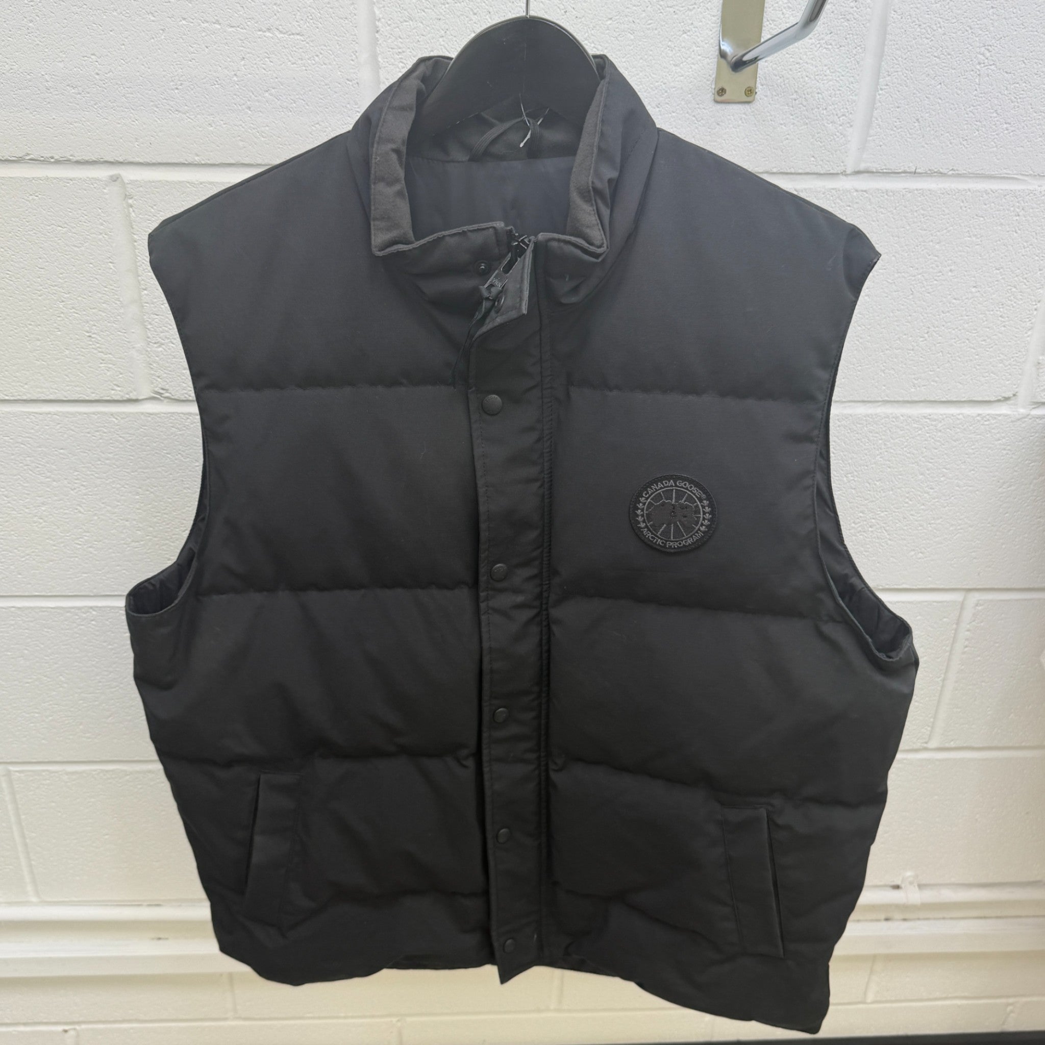 Men's Garson Gilet Black Size XXXL