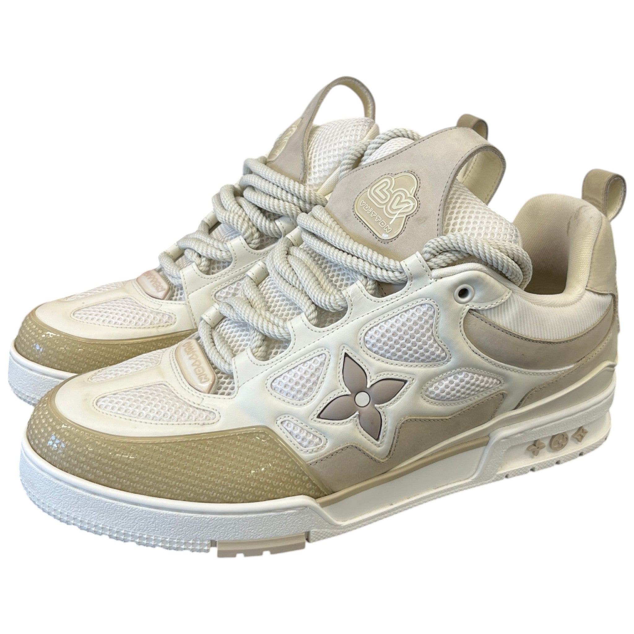 Men's Skate Low Trainers Beige Size EU 44 / UK 10