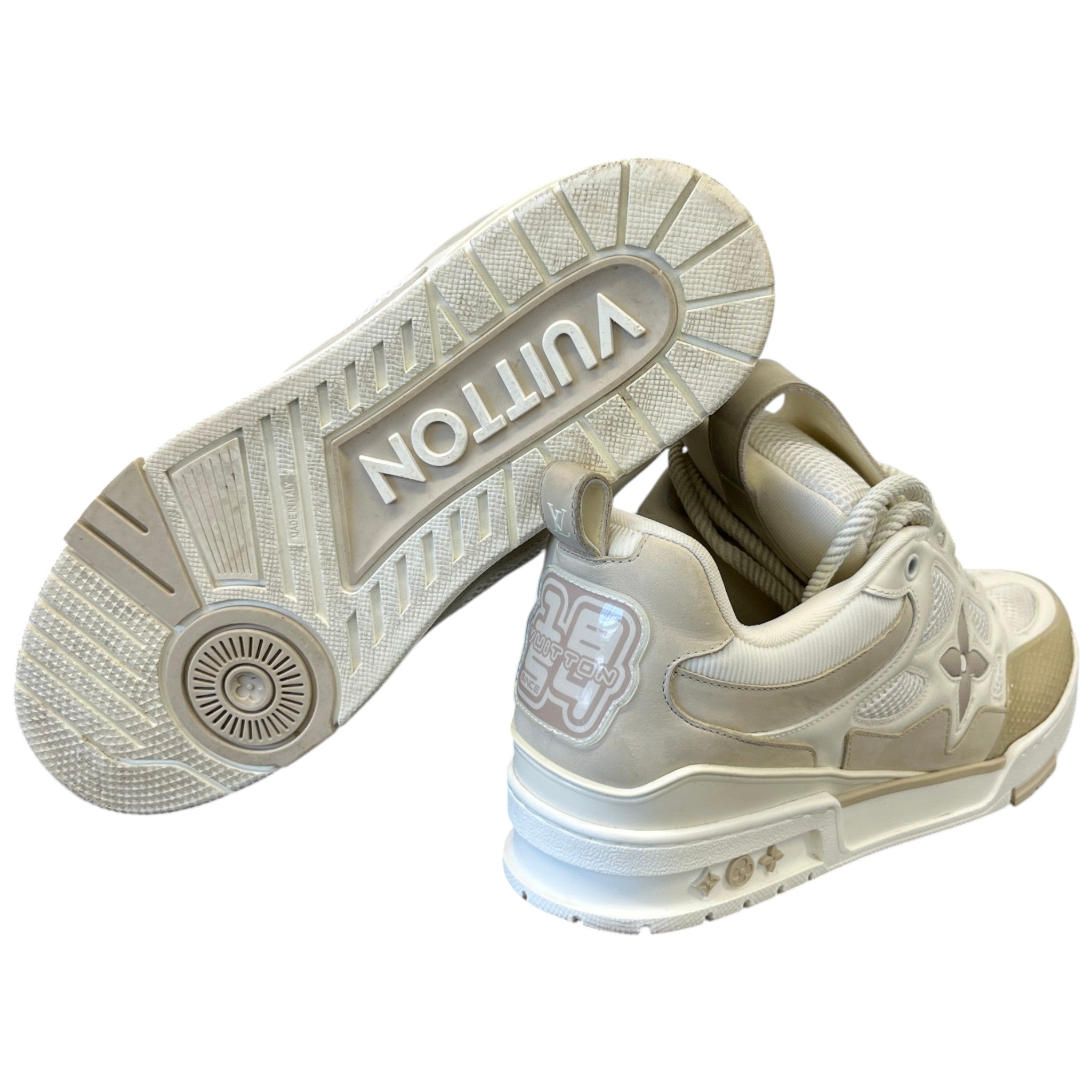 Men's Skate Low Trainers Beige Size EU 44 / UK 10