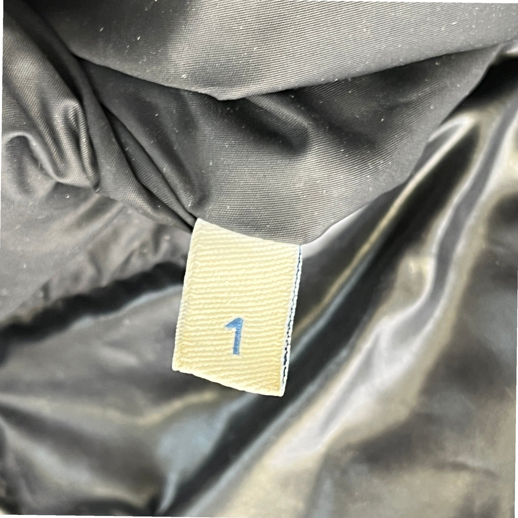Women's Vintage Sauterne Down Jacket Black Size 1 / UK 10