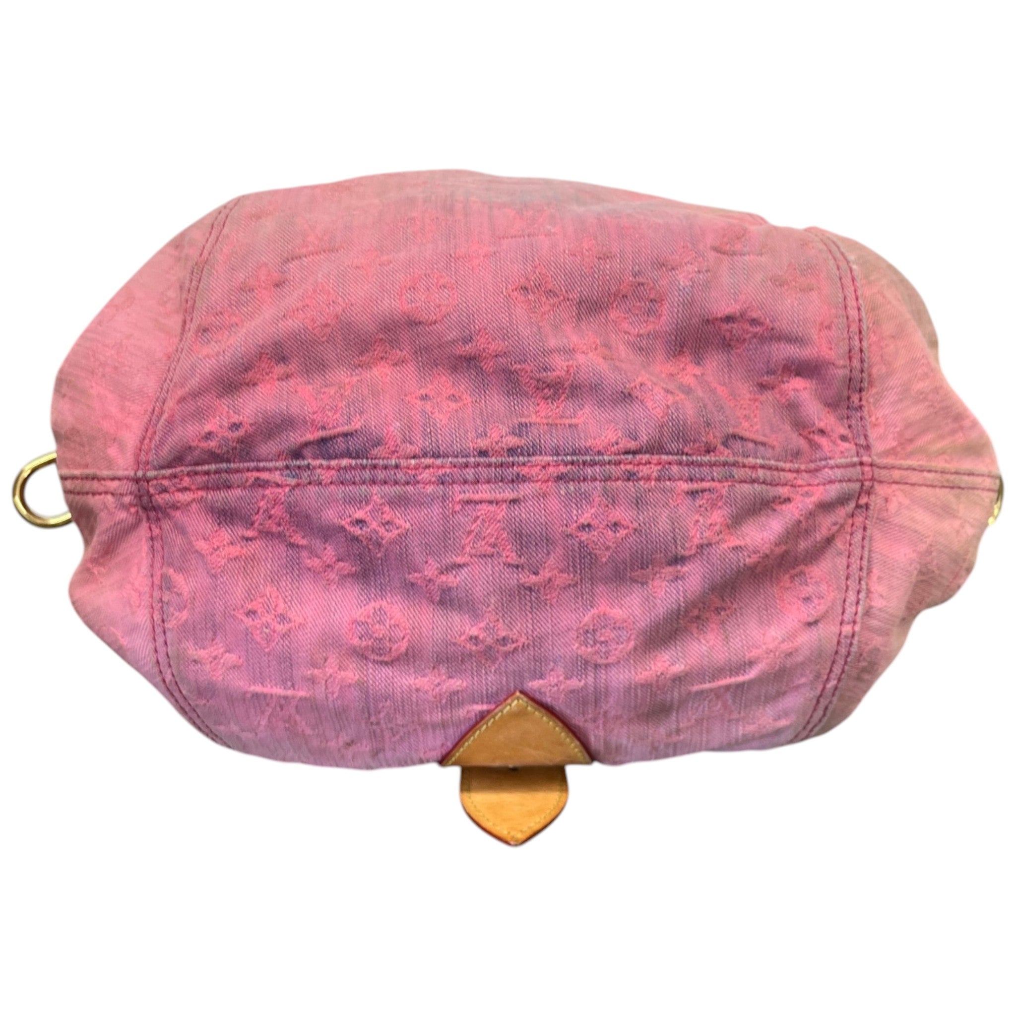 Women's Sunshine Denim Monogram Bag Pink