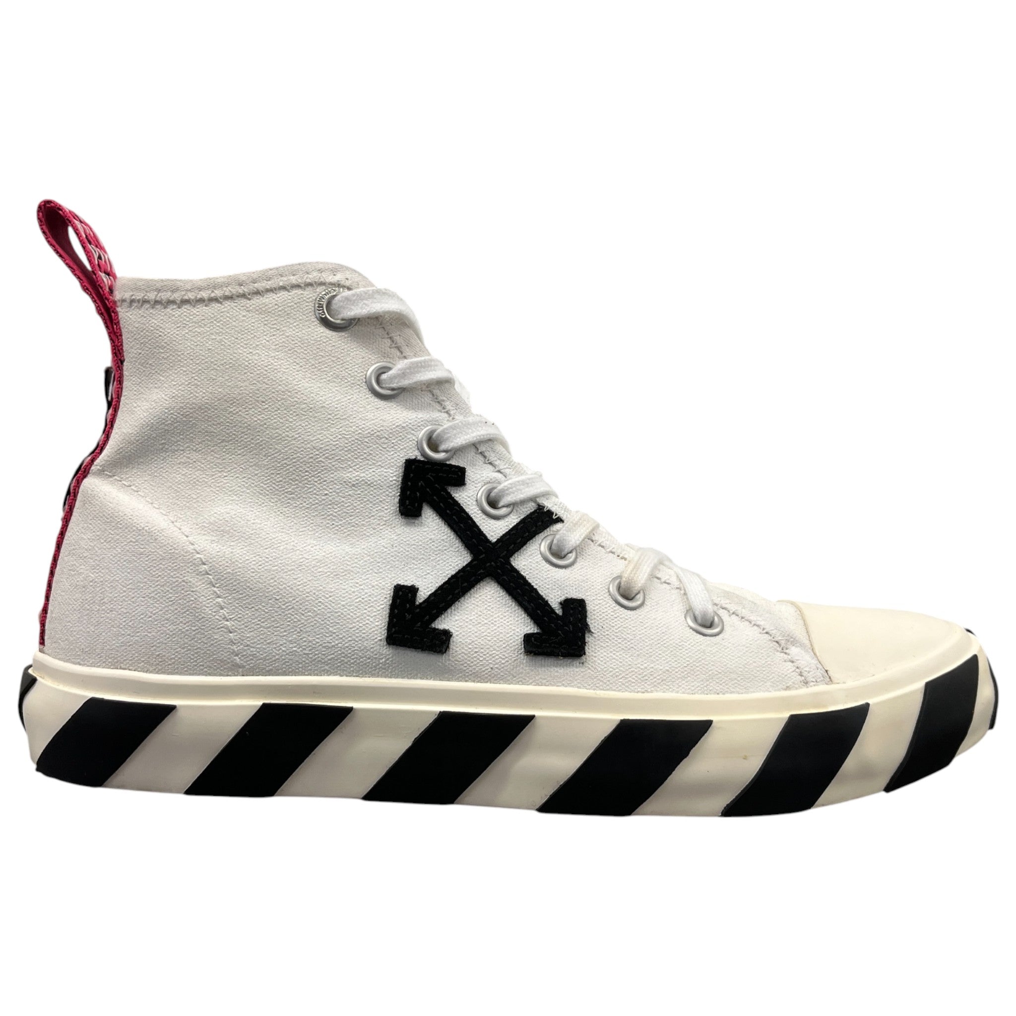 Men's Vulcanized High Trainers White Size EU 42 / UK 8