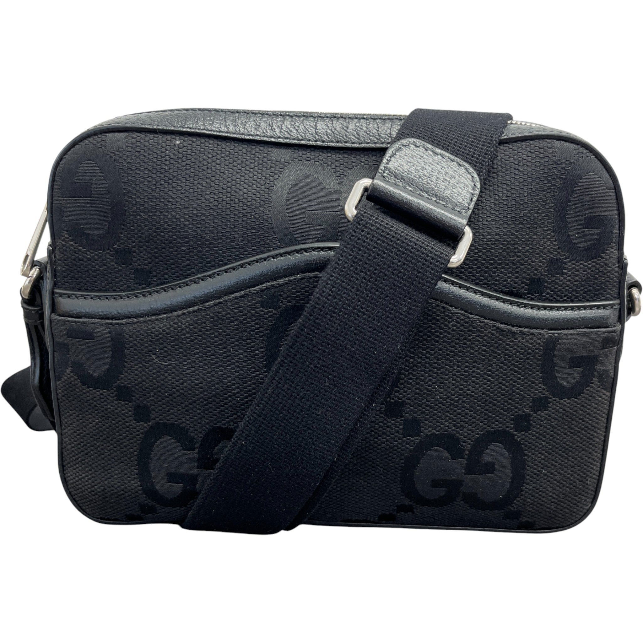 Men's Jumbo Gg Messenger Bag Black