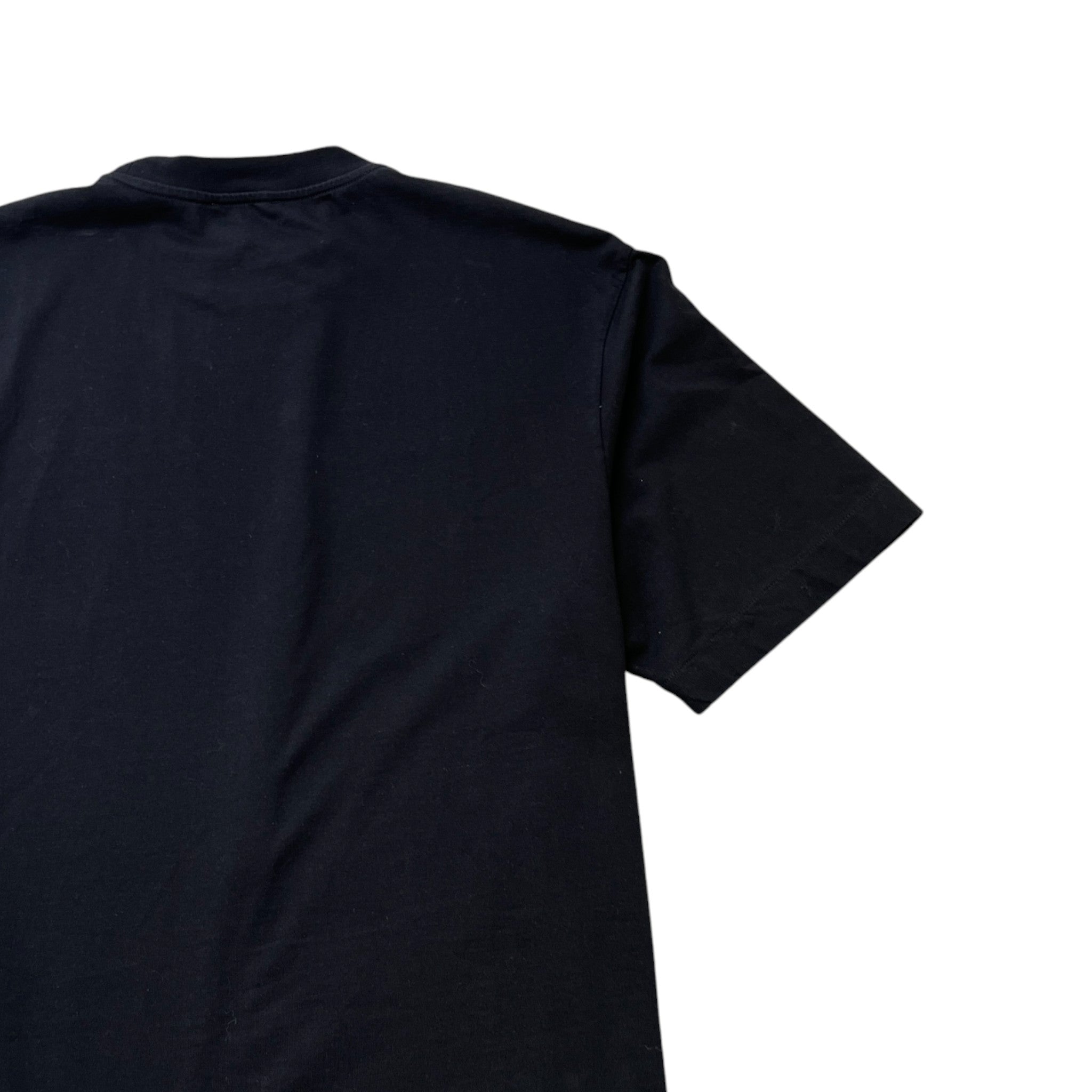 Men's Logo Print T-Shirt Black Size M