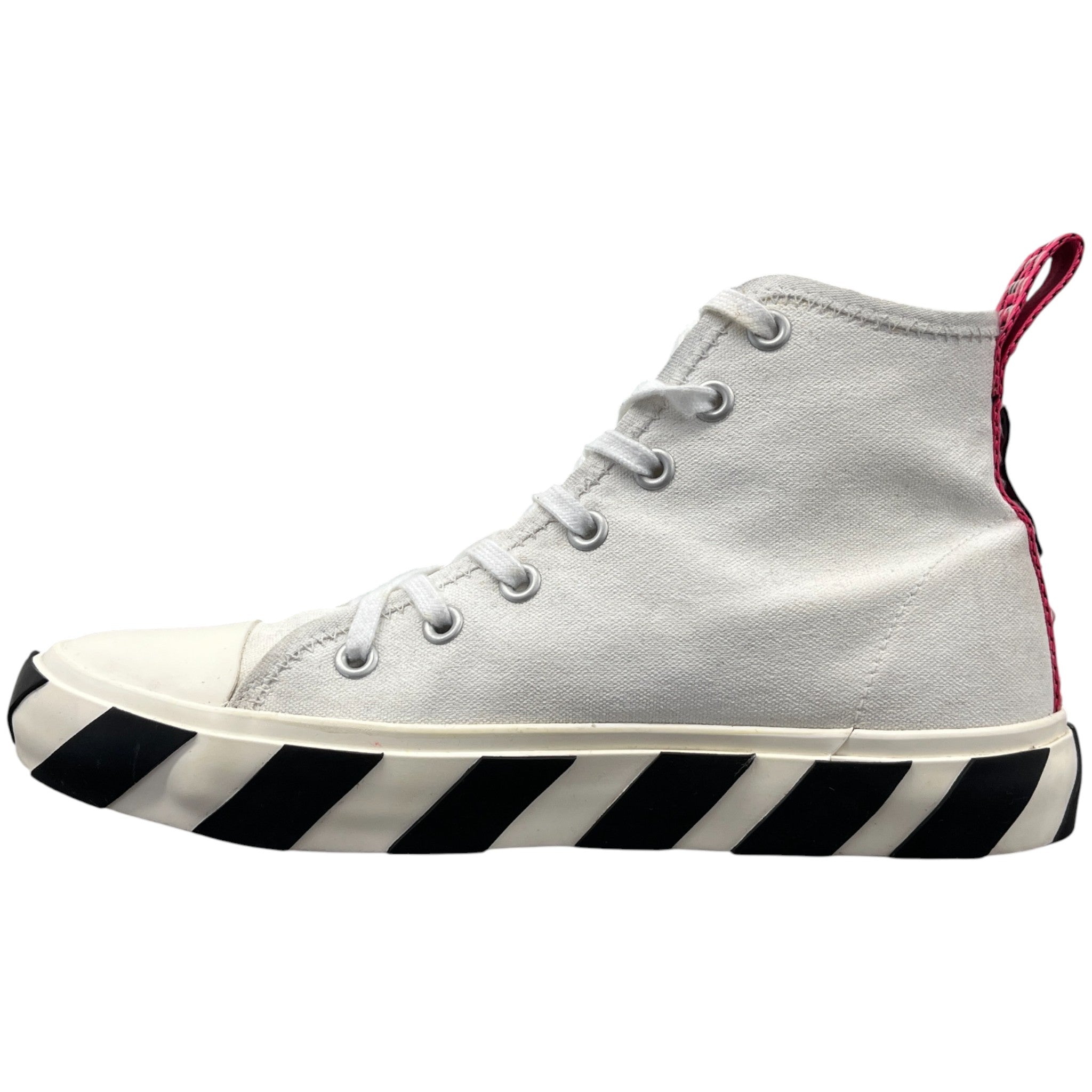 Men's Vulcanized High Trainers White Size EU 42 / UK 8