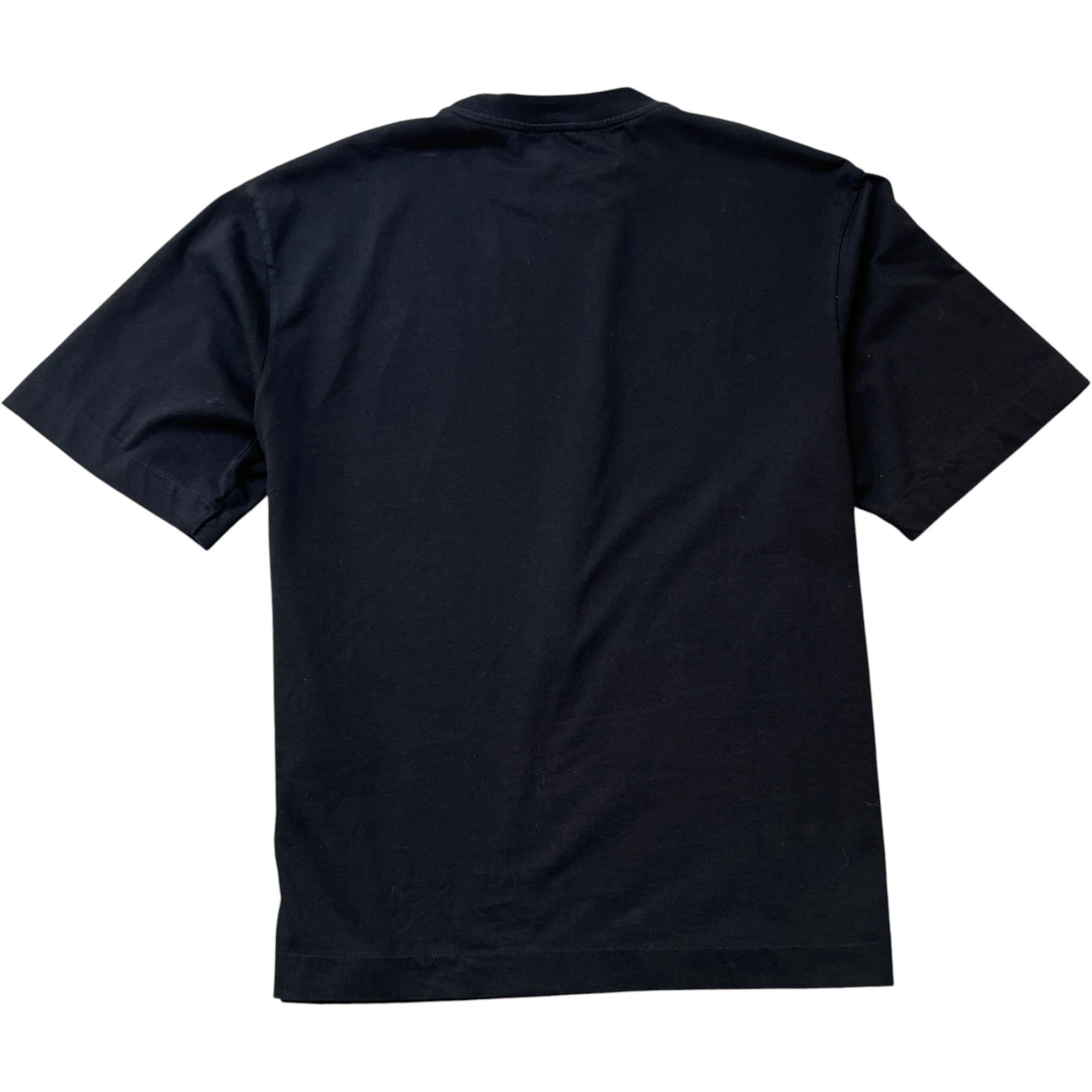 Men's Logo Print T-Shirt Black Size M