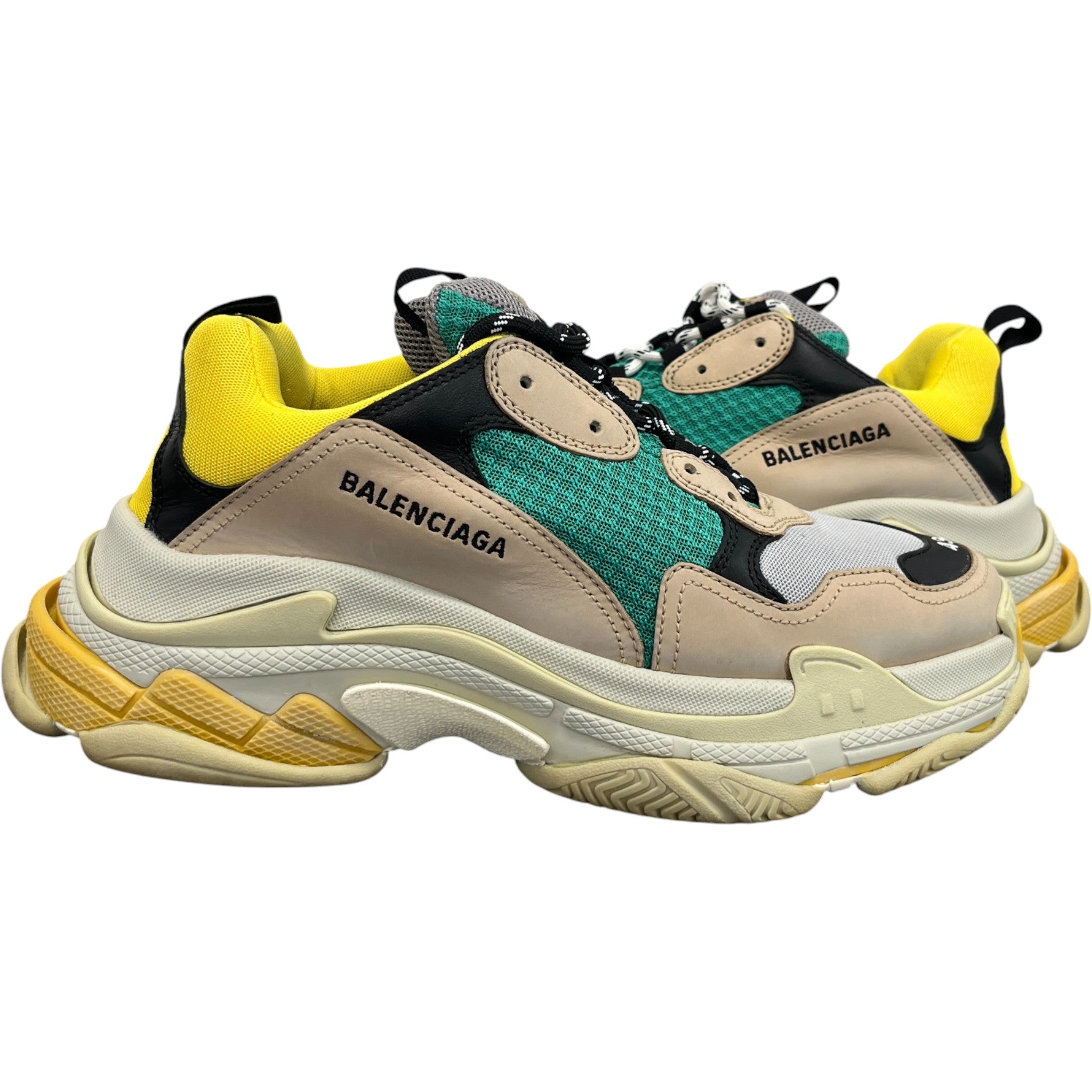 Men's Triple S Low Trainers Multi-Coloured Size EU 43 / UK 9