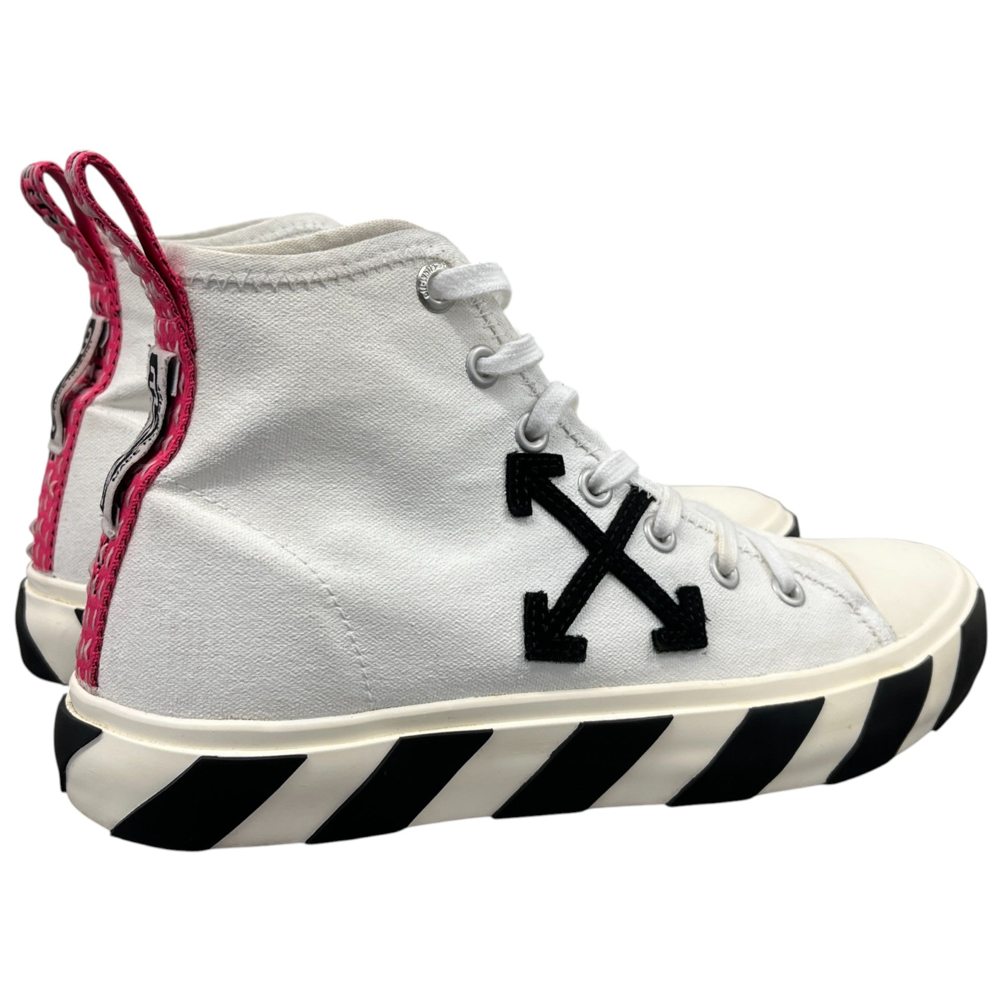 Men's Vulcanized High Trainers White Size EU 42 / UK 8