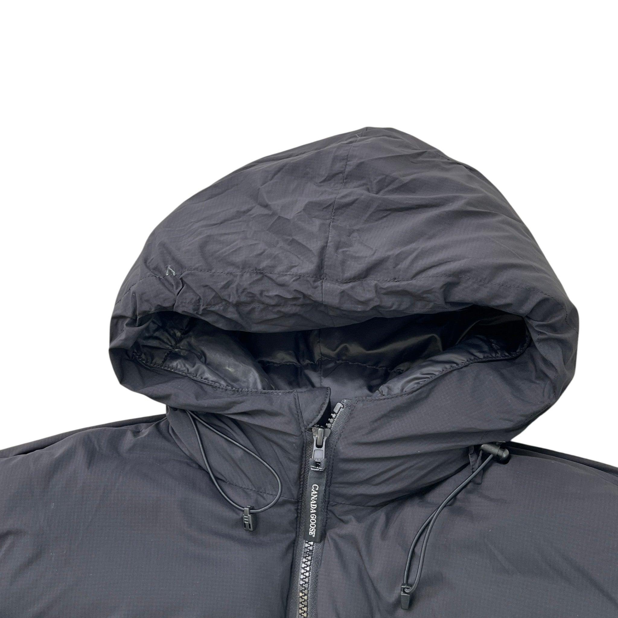 Men's Lodge Hoody Down Jacket Black Size S