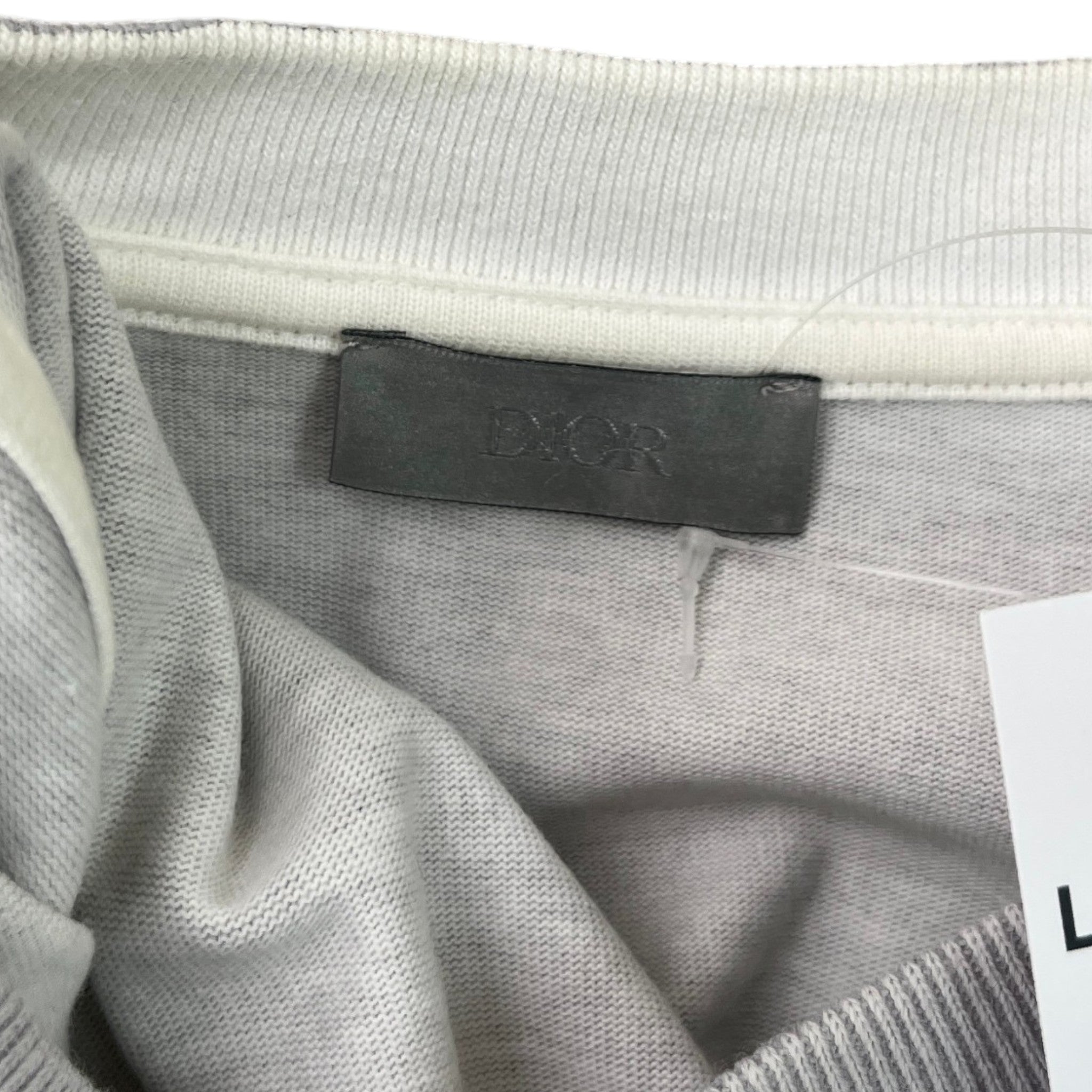 Men's X Shawn Stussy Limited Edition Oversized Logo T-Shirt Grey Size M