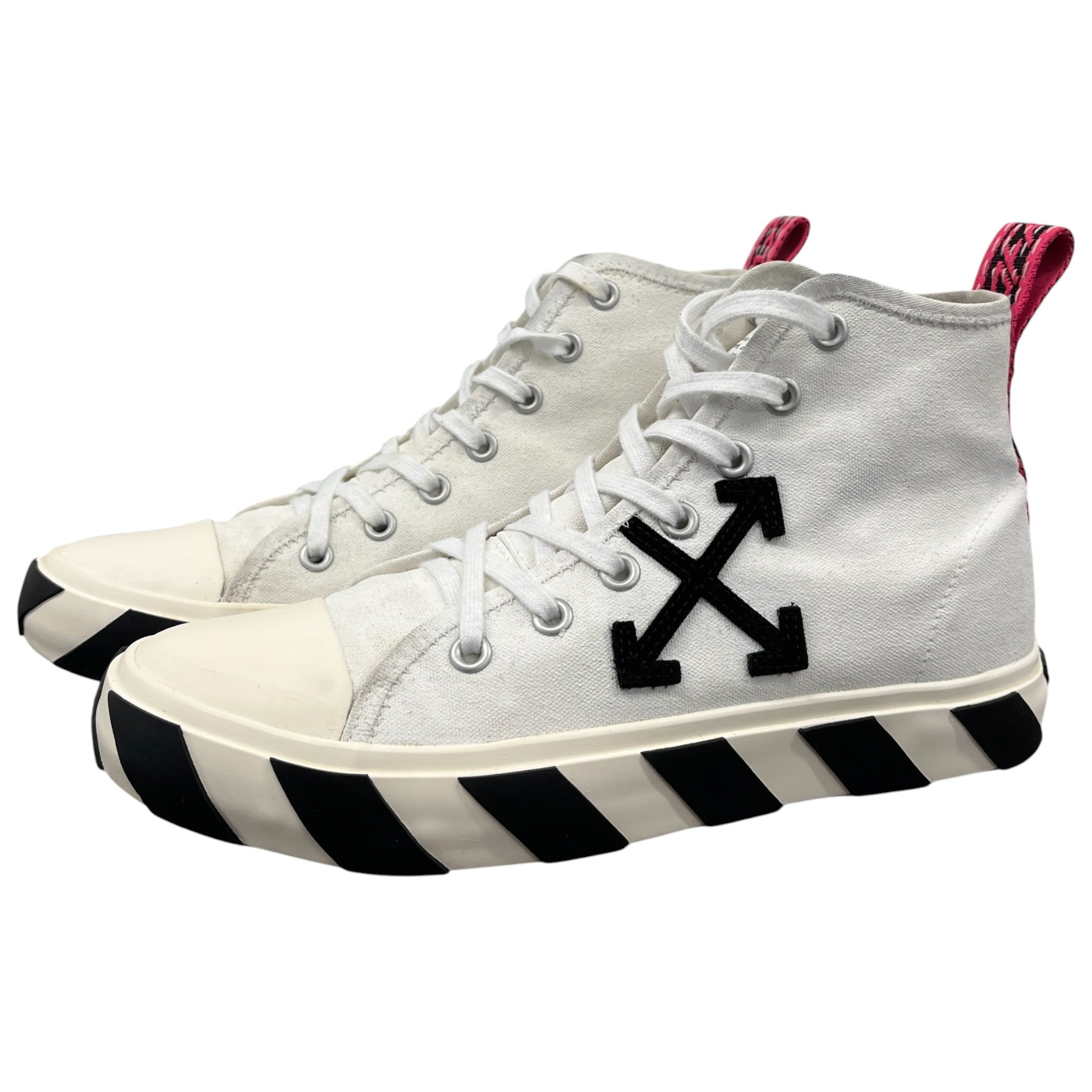 Men's Vulcanized High Trainers White Size EU 42 / UK 8