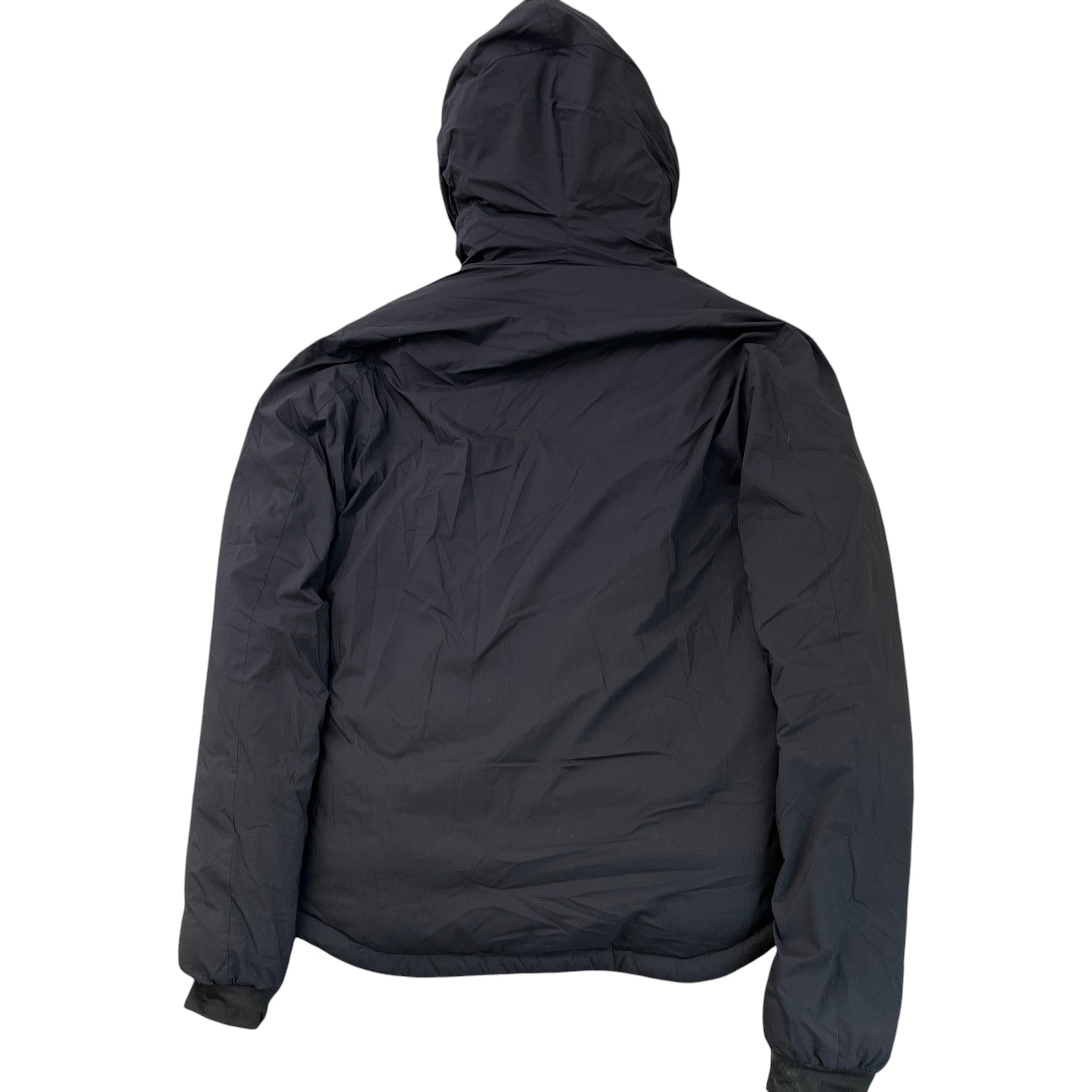 Men's Lodge Hoody Down Jacket Black Size S