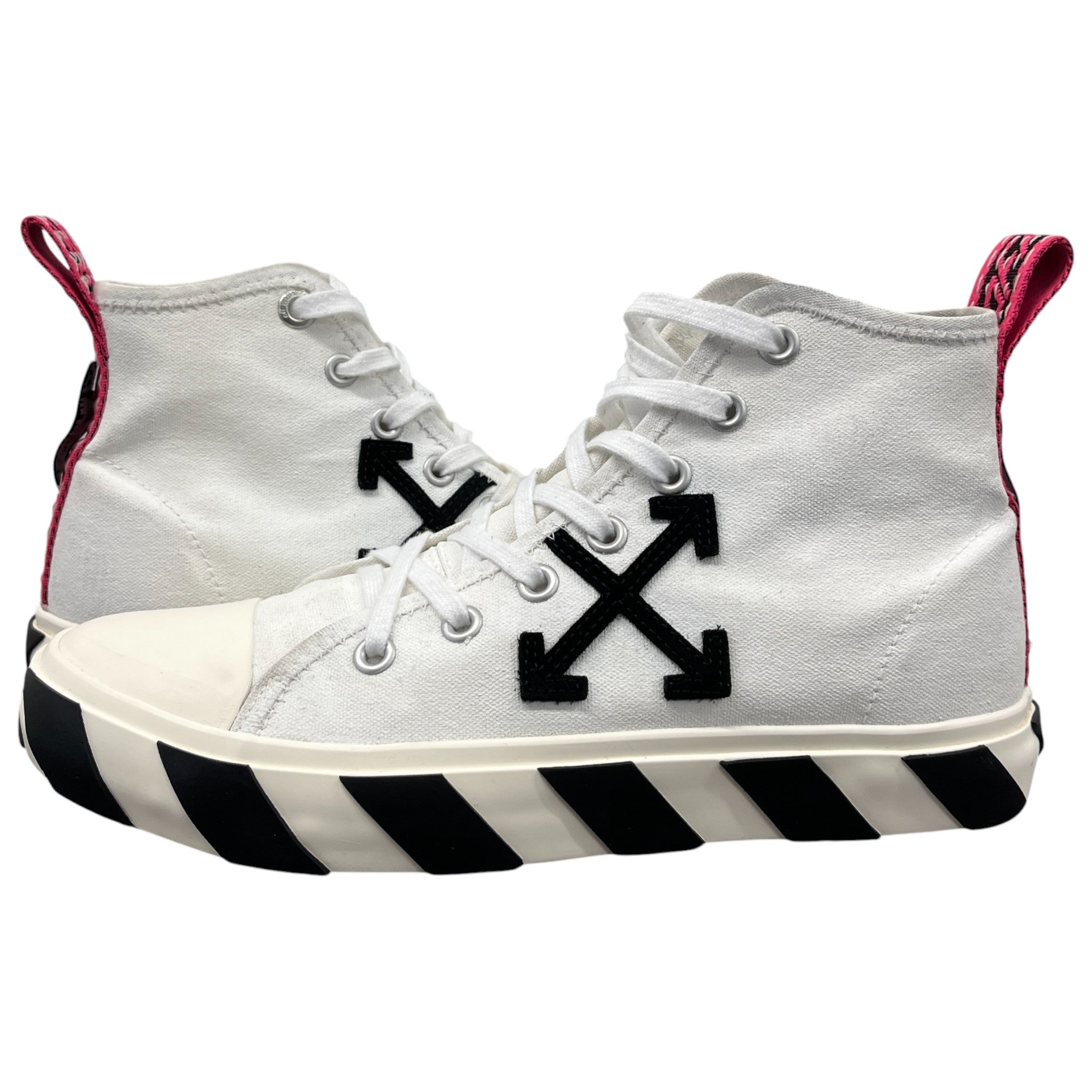 Men's Vulcanized High Trainers White Size EU 42 / UK 8