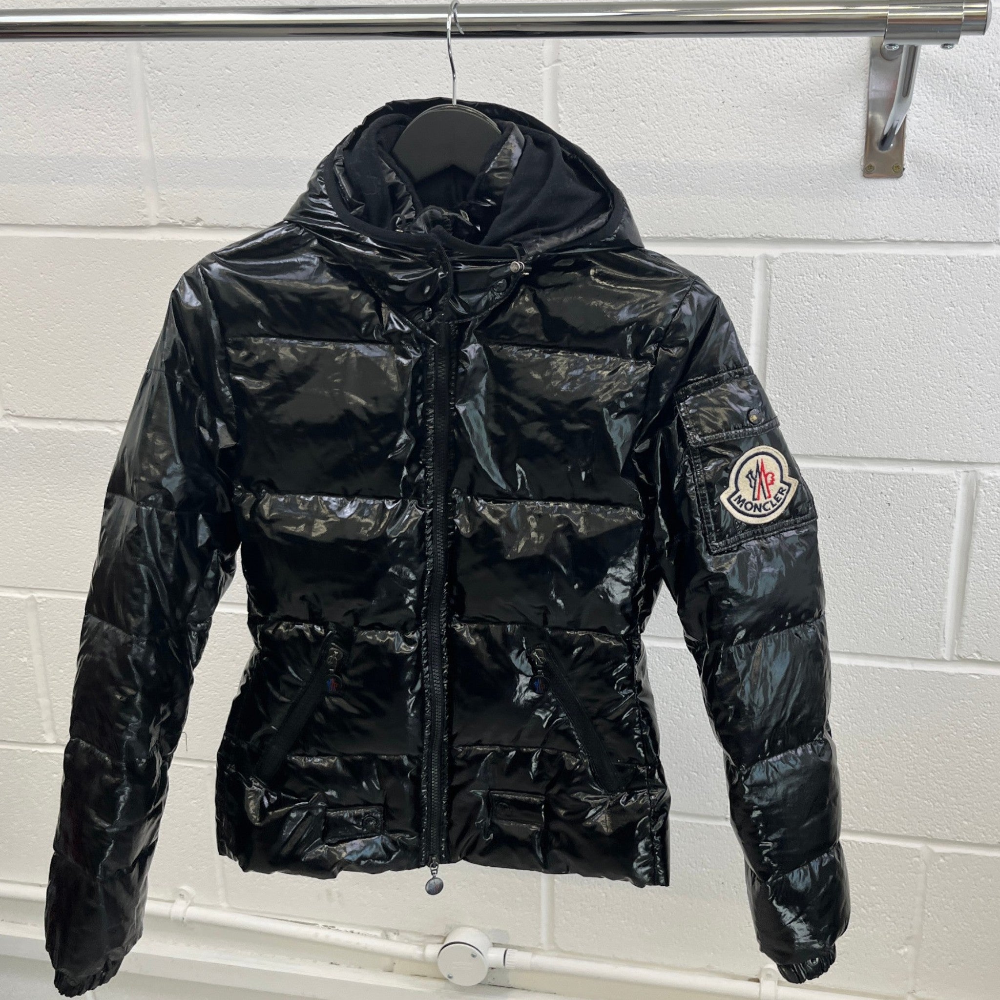 Women's Tissu Down Jacket Black Size 1 / UK 10