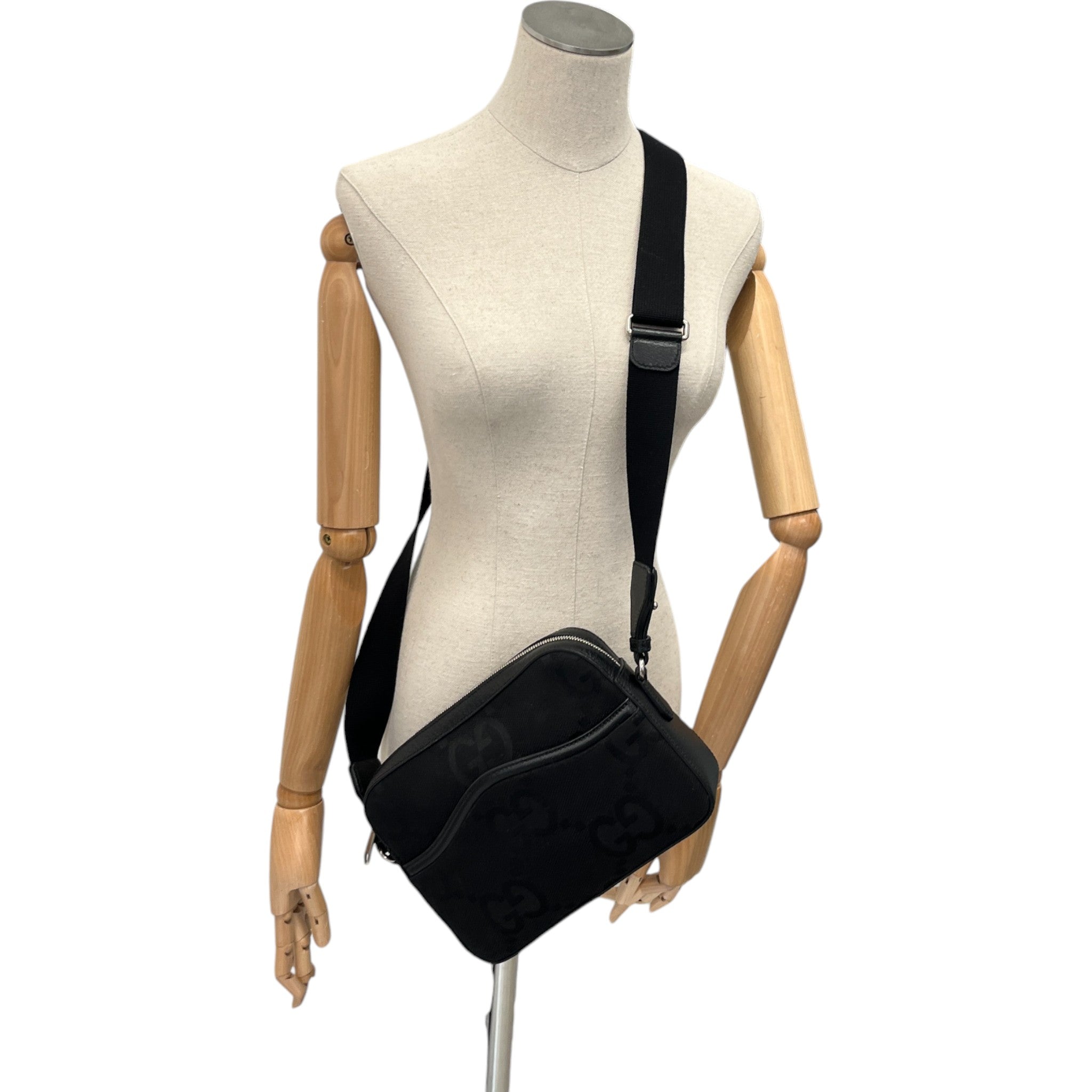 Men's Jumbo Gg Messenger Bag Black