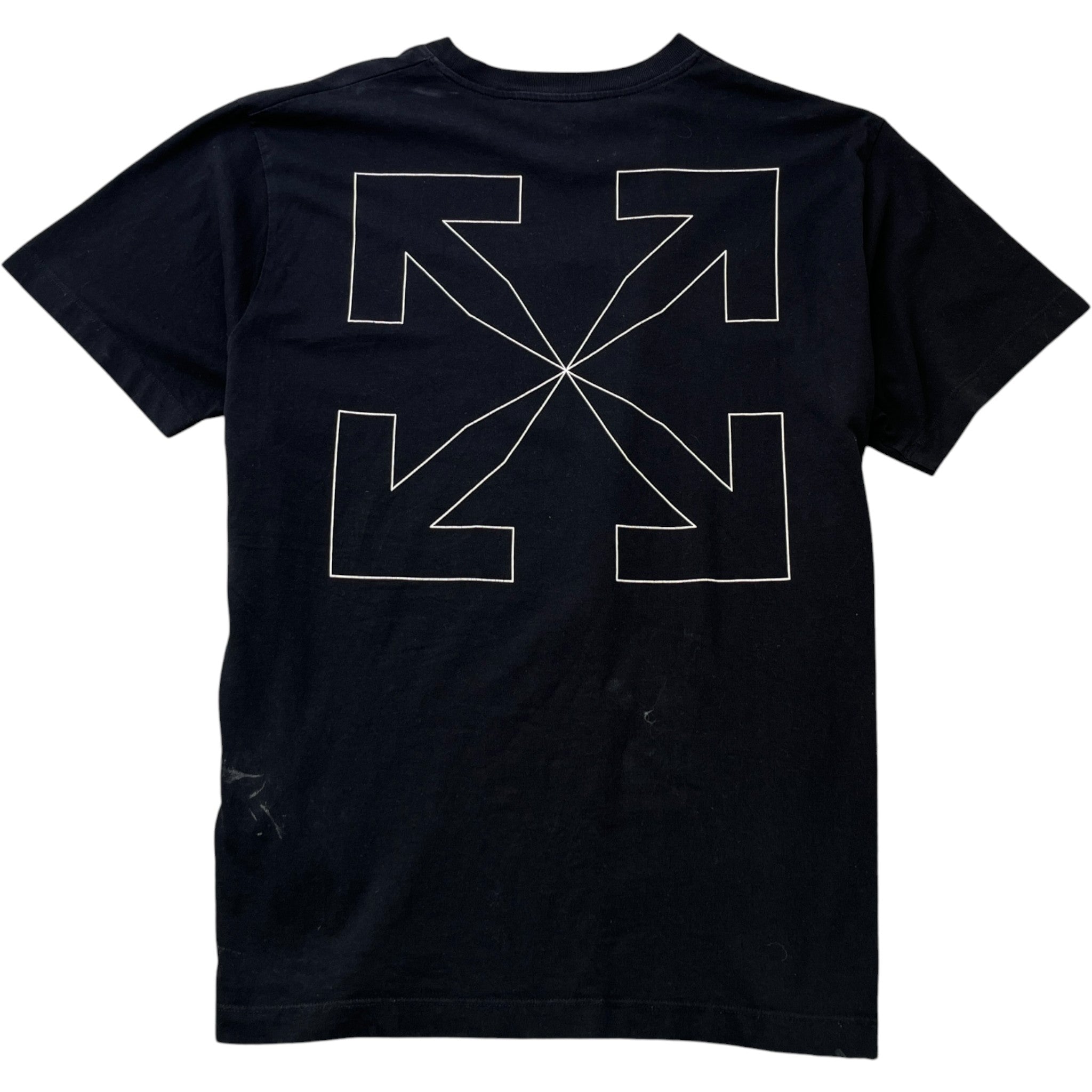 Men's Arrow Logo T-Shirt Black Size S