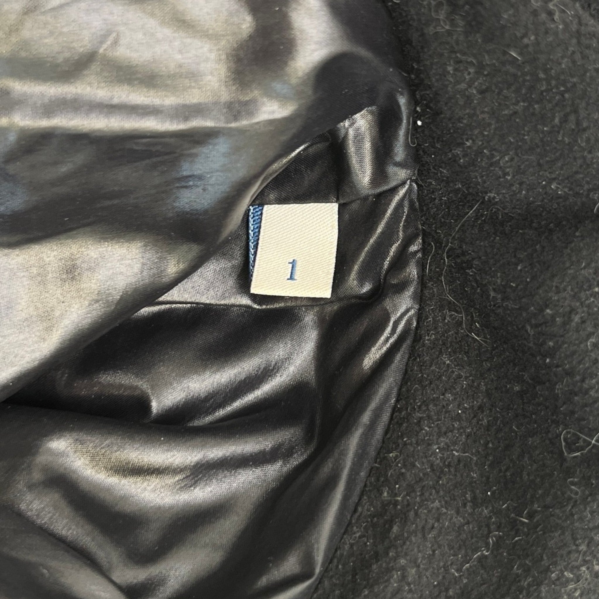 Women's Tissu Down Jacket Black Size 1 / UK 10