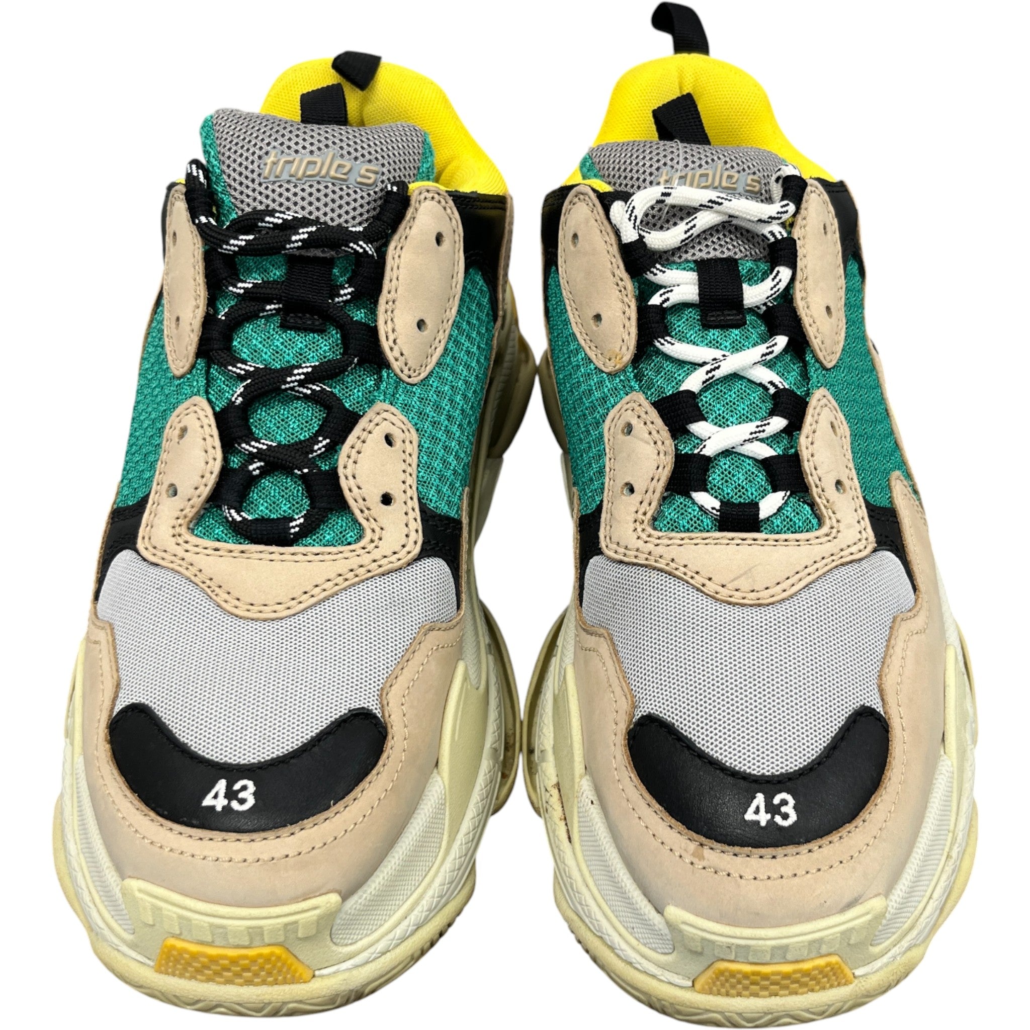 Men's Triple S Low Trainers Multi-Coloured Size EU 43 / UK 9