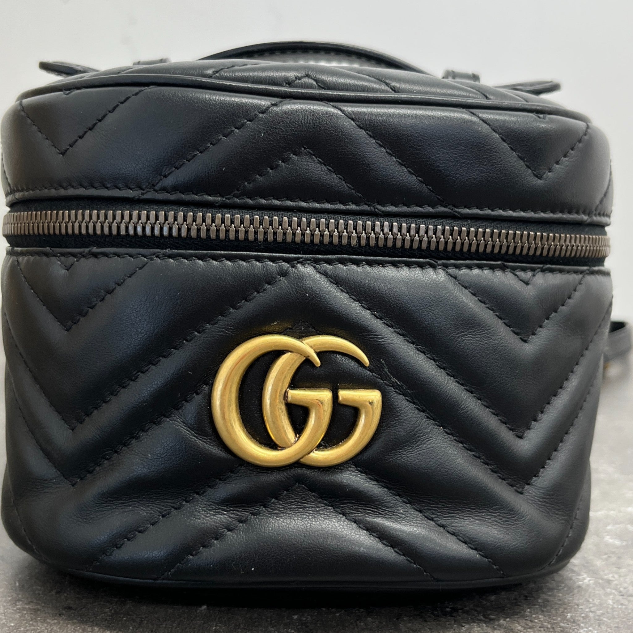 Women's Gg Marmont Backpack Black