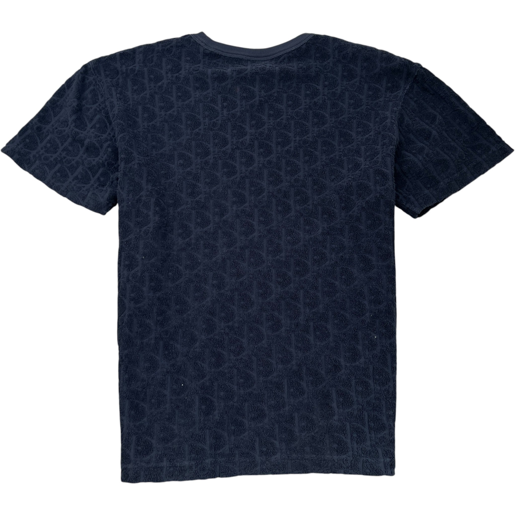 Men's Oblique T-Shirt Navy Size S