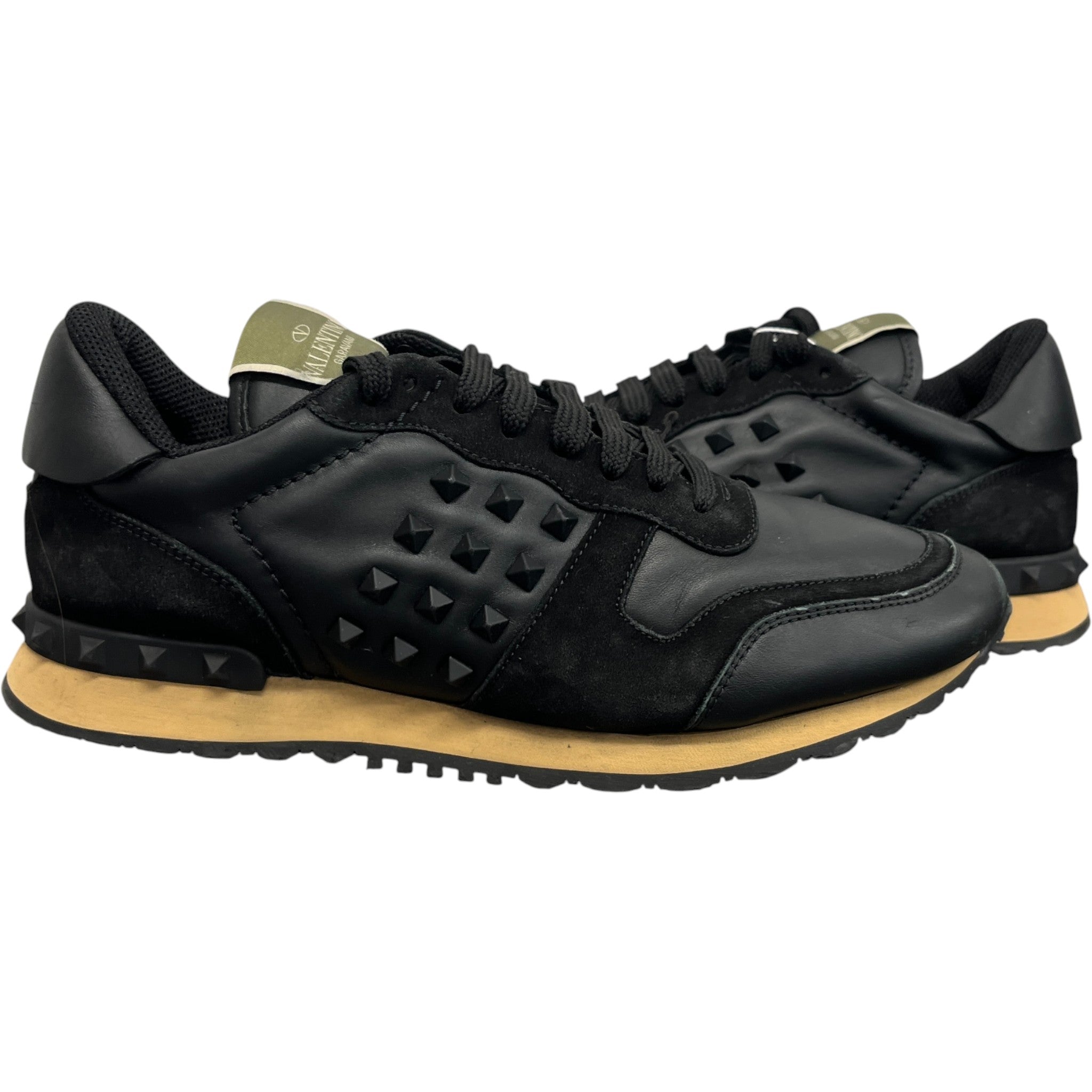 Men's Rockrunner Low Trainers Black Size EU 42 / UK 8