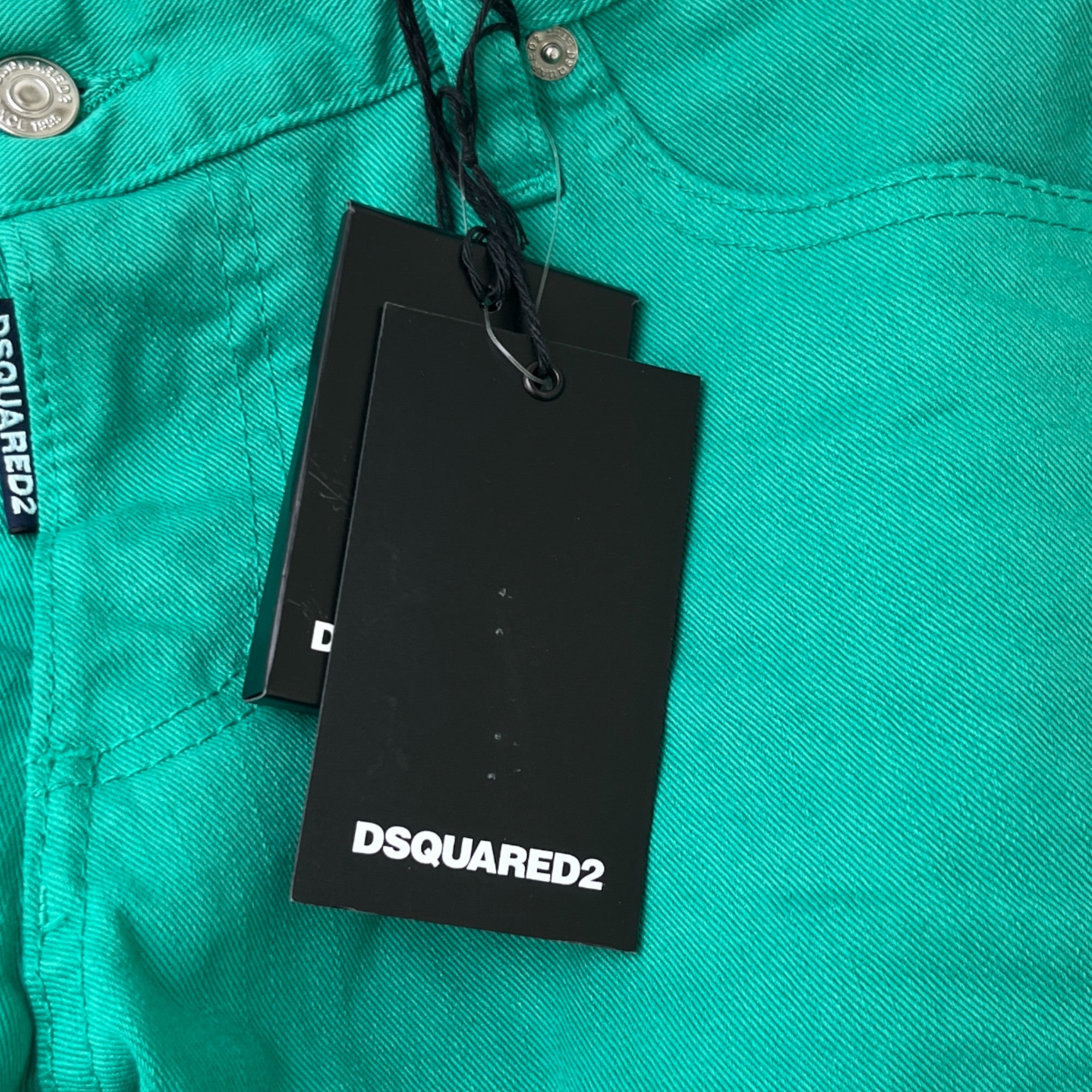 Men's Slim Jeans Green Size IT 48 / UK 32