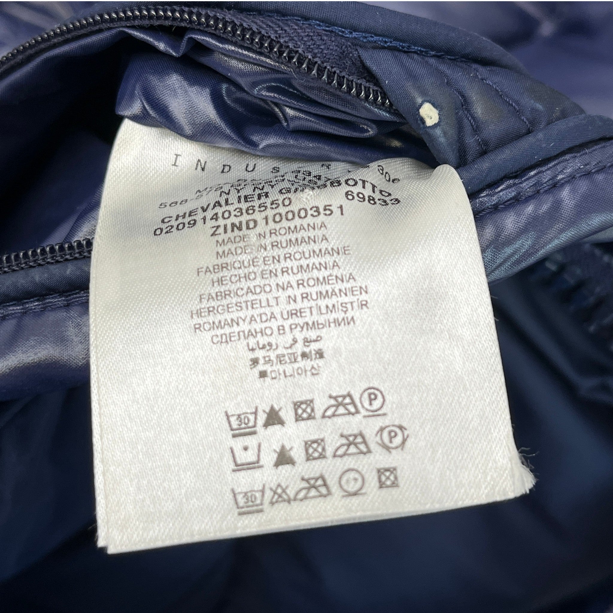 Men's Chevalier Down Jacket Blue Size 4 / XL