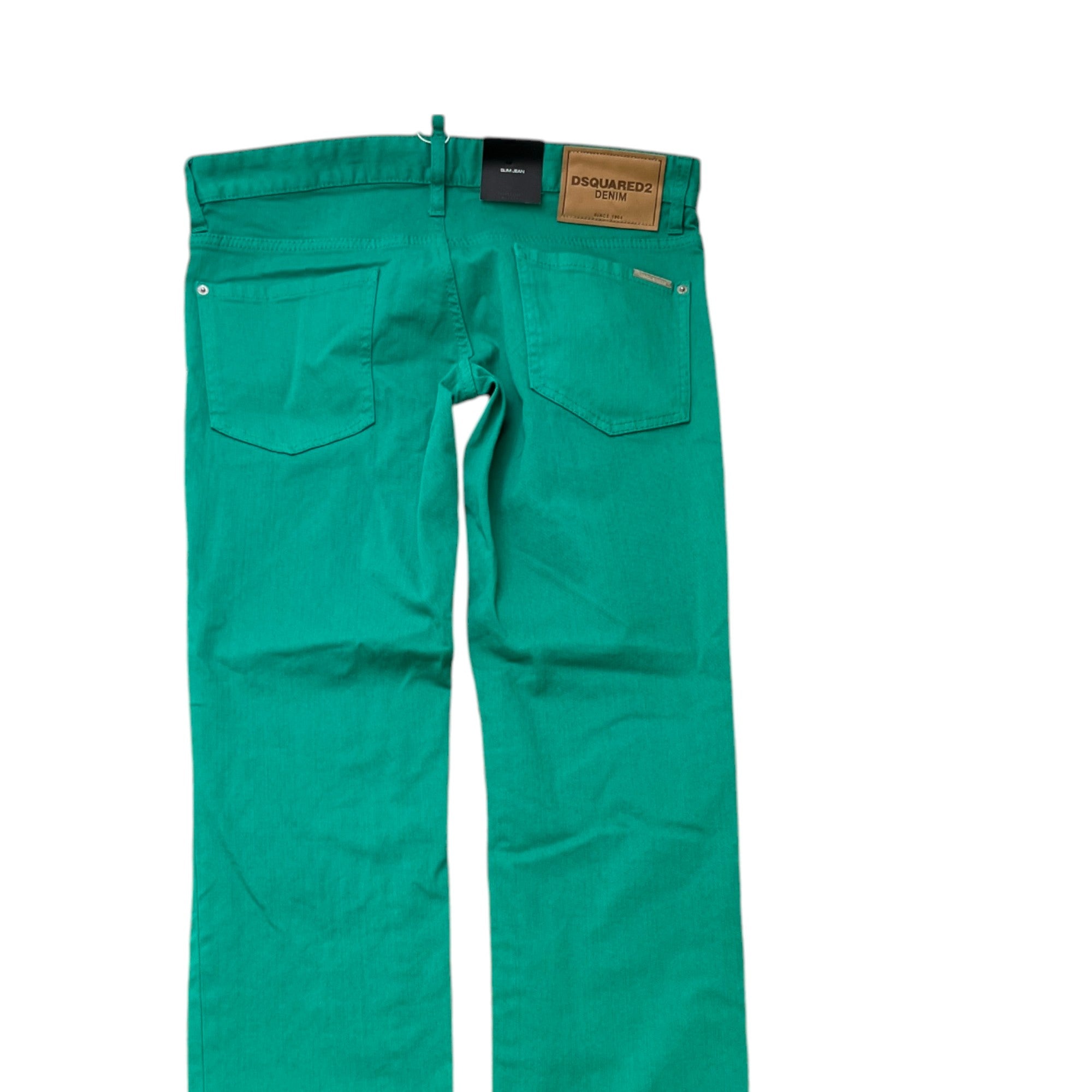 Men's Slim Jeans Green Size IT 48 / UK 32