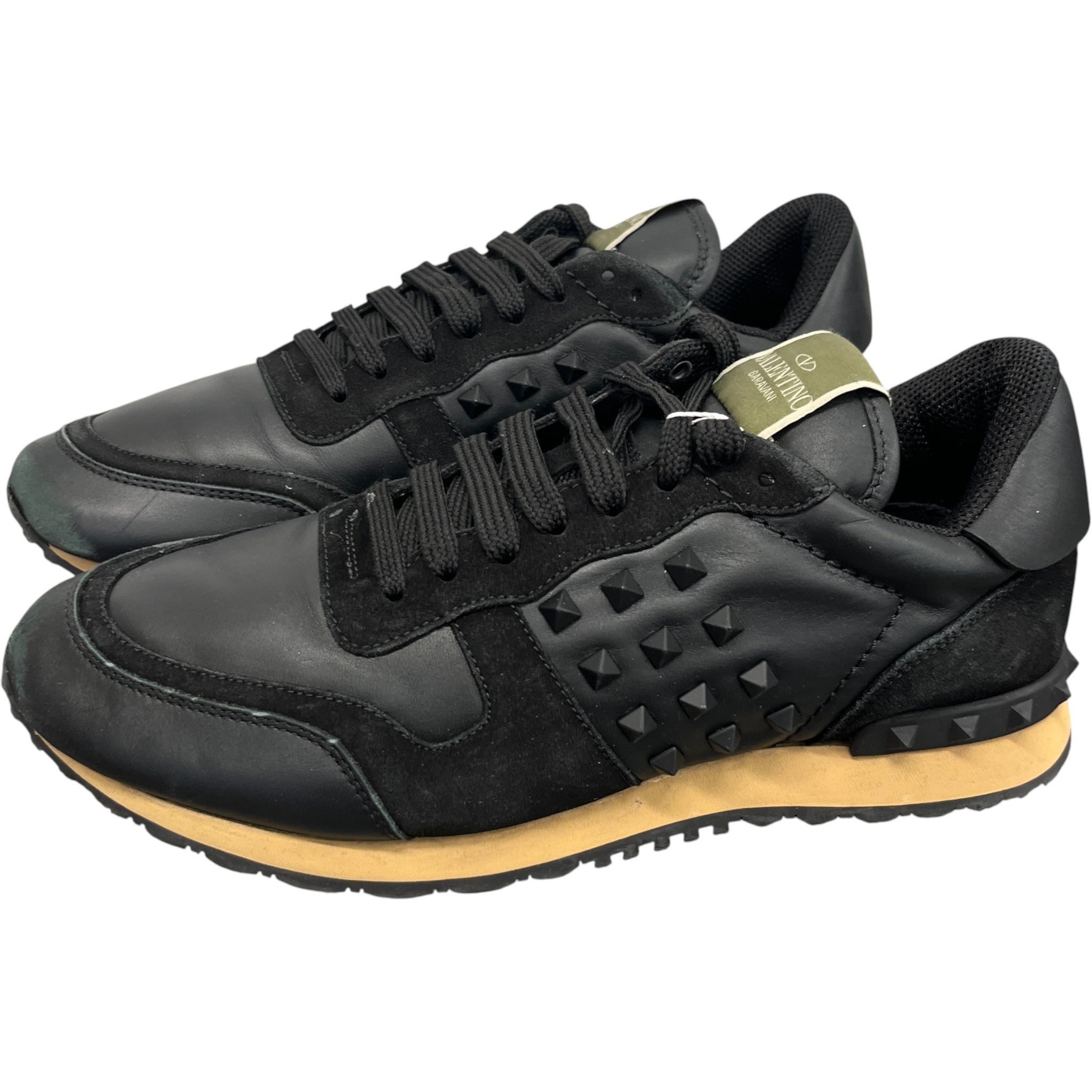 Men's Rockrunner Low Trainers Black Size EU 42 / UK 8