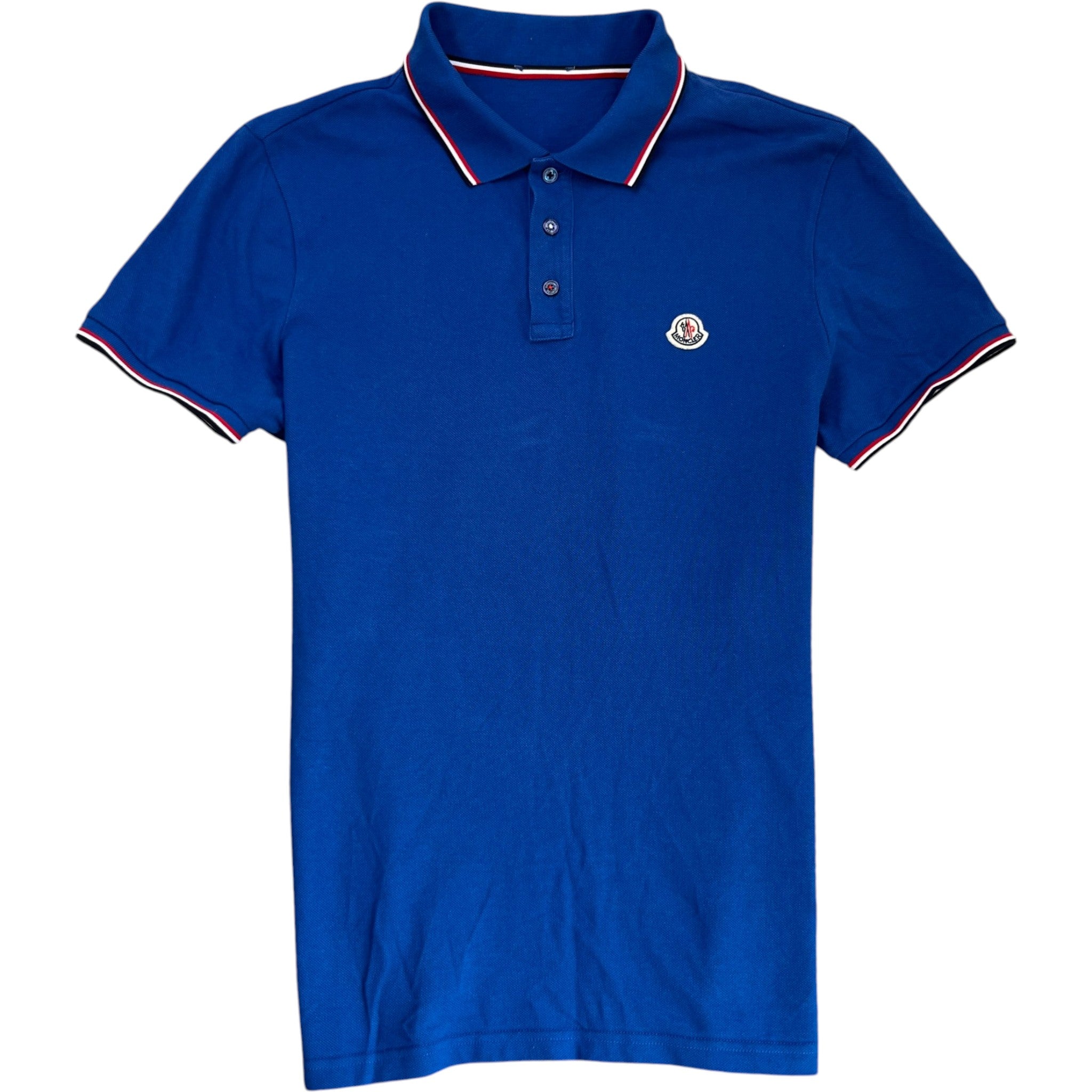 Men's Maglia Polo Shirt Blue Size L
