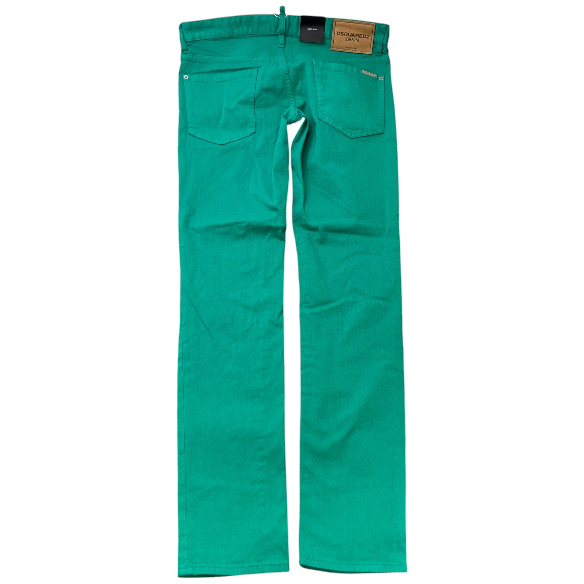 Men's Slim Jeans Green Size IT 48 / UK 32