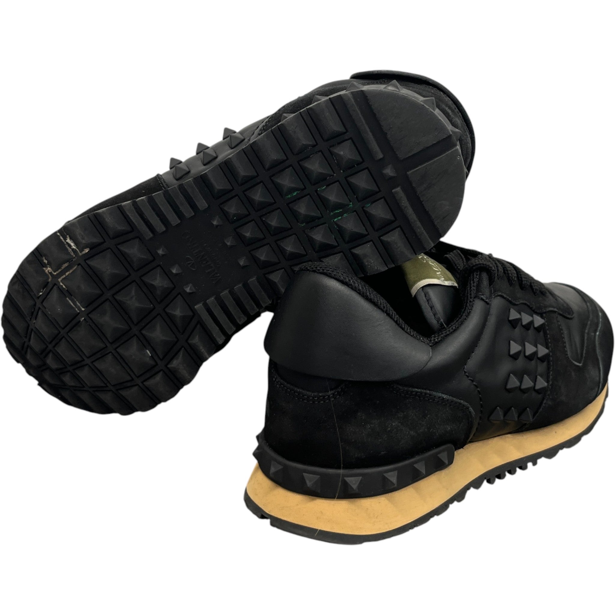 Men's Rockrunner Low Trainers Black Size EU 42 / UK 8