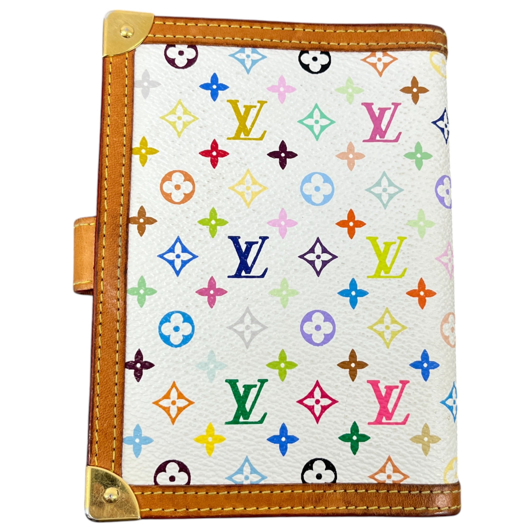 Women's Multi Colour Monogram Agenda Notebook White