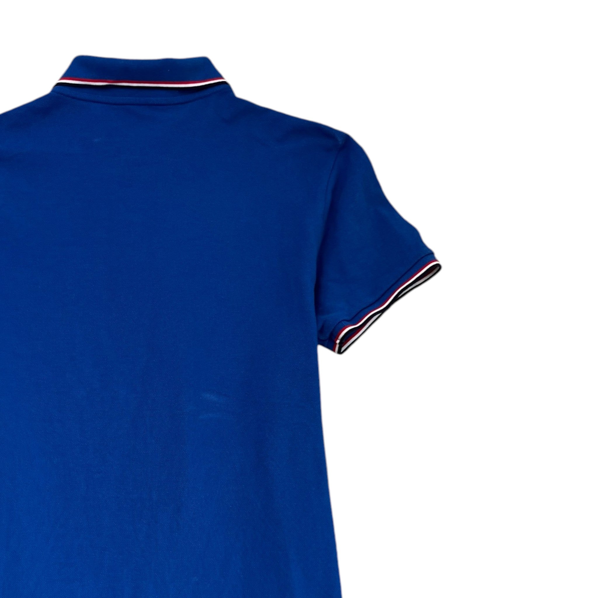 Men's Maglia Polo Shirt Blue Size L