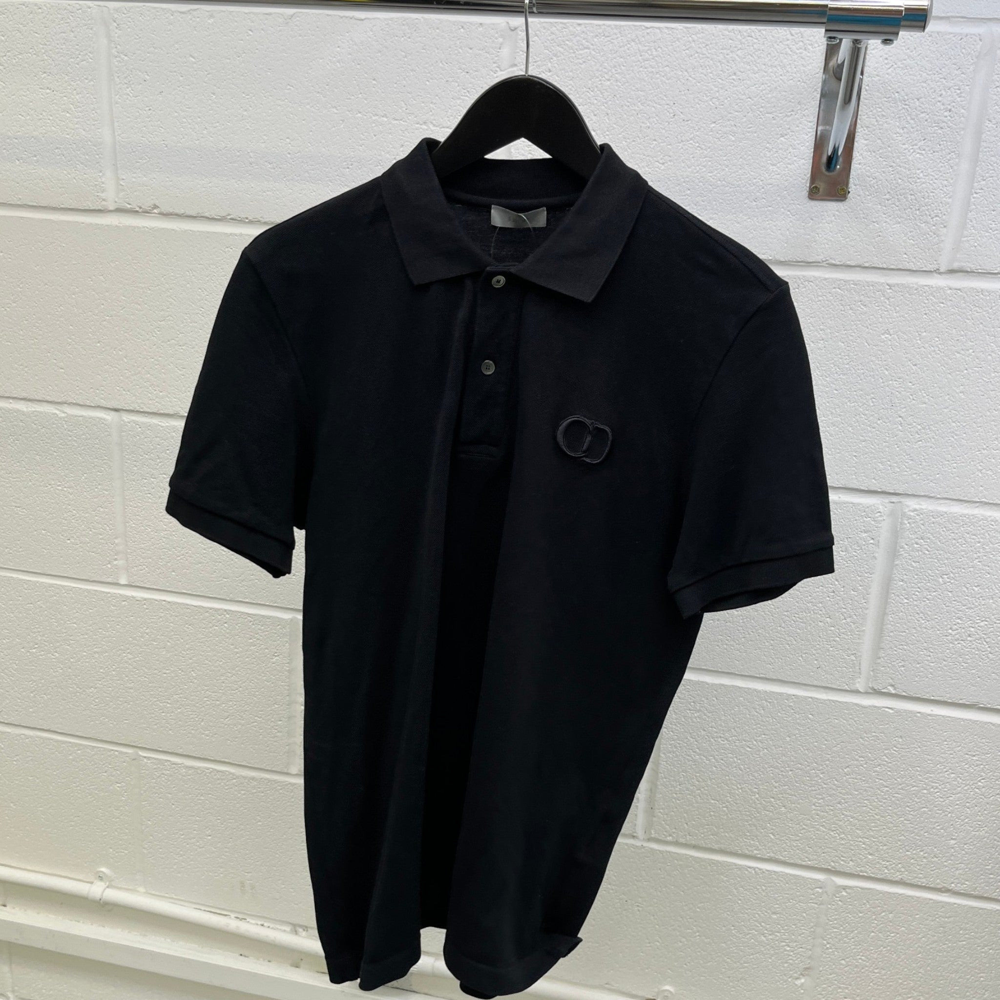 Men's Cd Icon Polo Shirt Black Size L