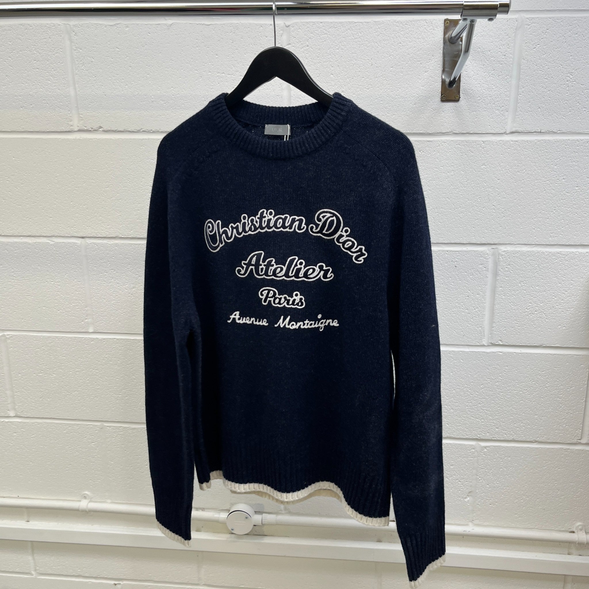 Men's Artelier Jumper Navy Size XL